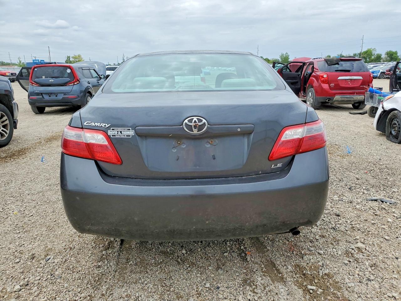 2007 Toyota Camry Le Gray vin: 4T1BE46K37U177585