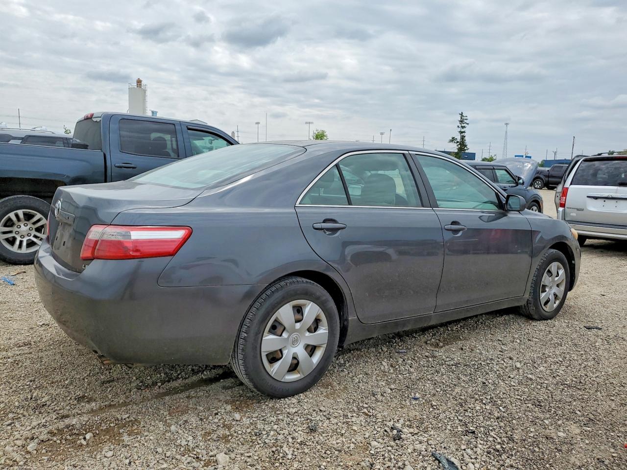 2007 Toyota Camry Le Gray vin: 4T1BE46K37U177585
