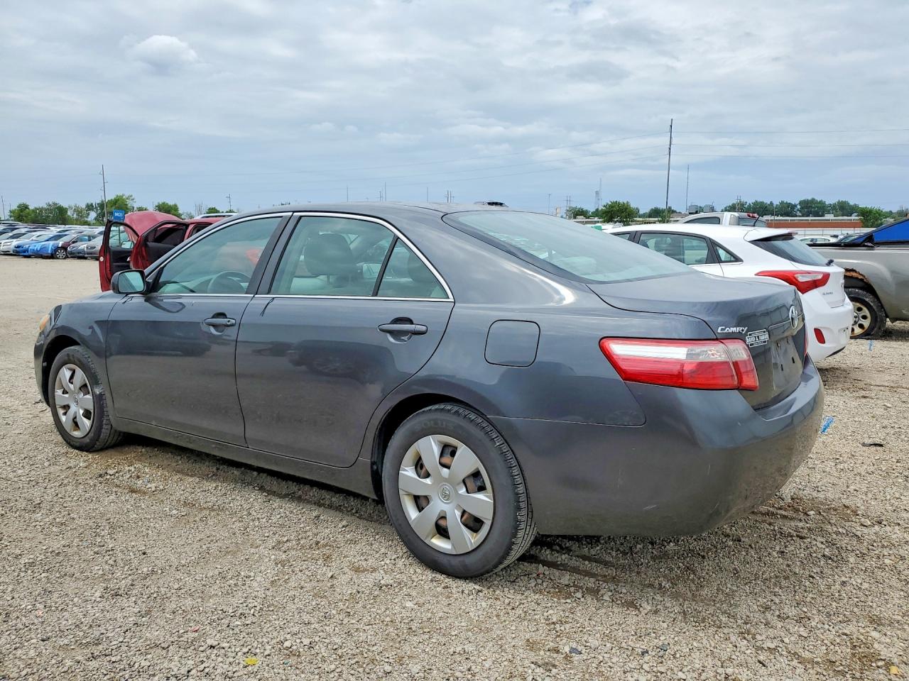 2007 Toyota Camry Le Gray vin: 4T1BE46K37U177585