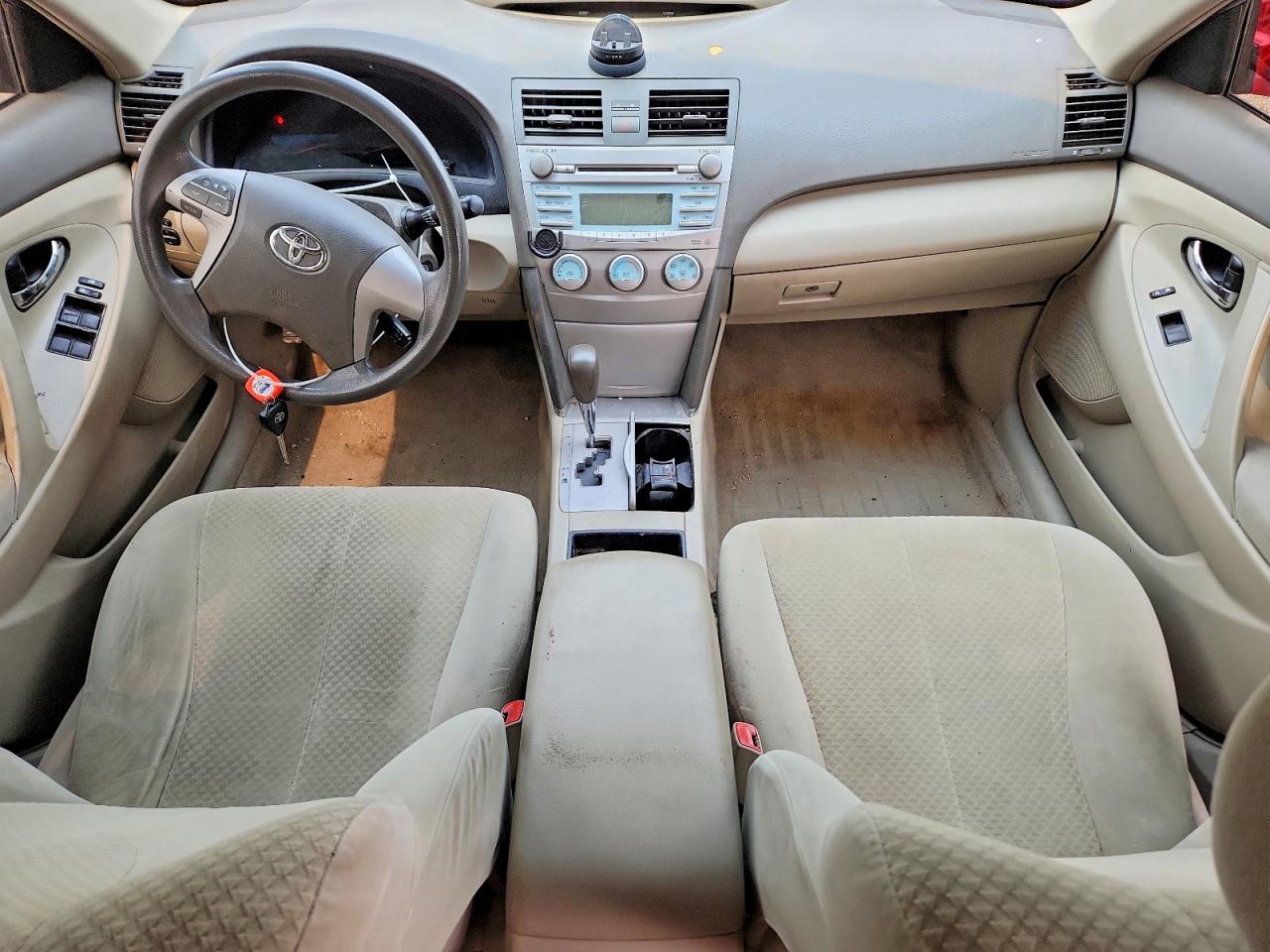 2007 Toyota Camry Le Red vin: 4T1BE46K37U178249