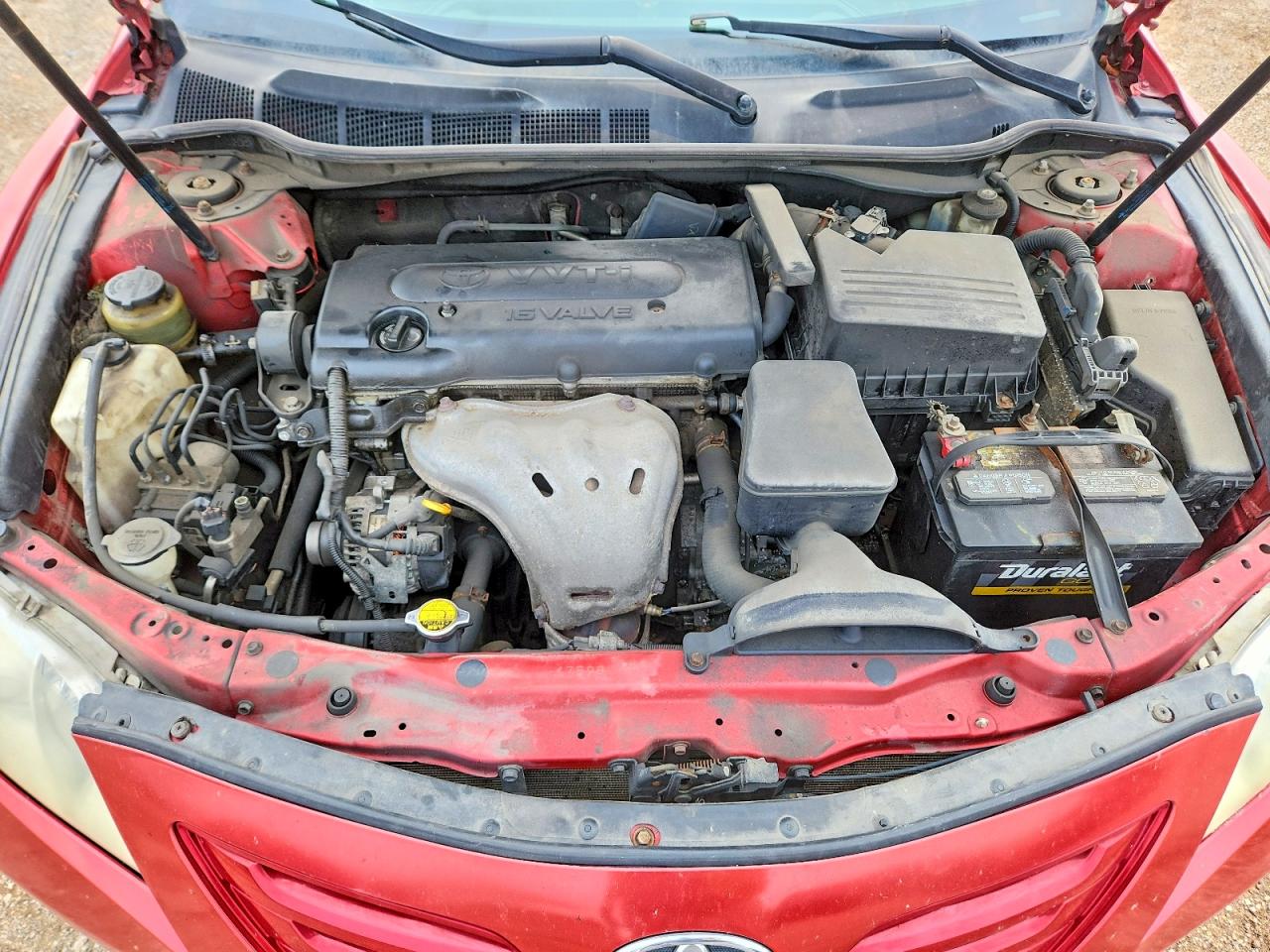 2007 Toyota Camry Le Red vin: 4T1BE46K37U178249