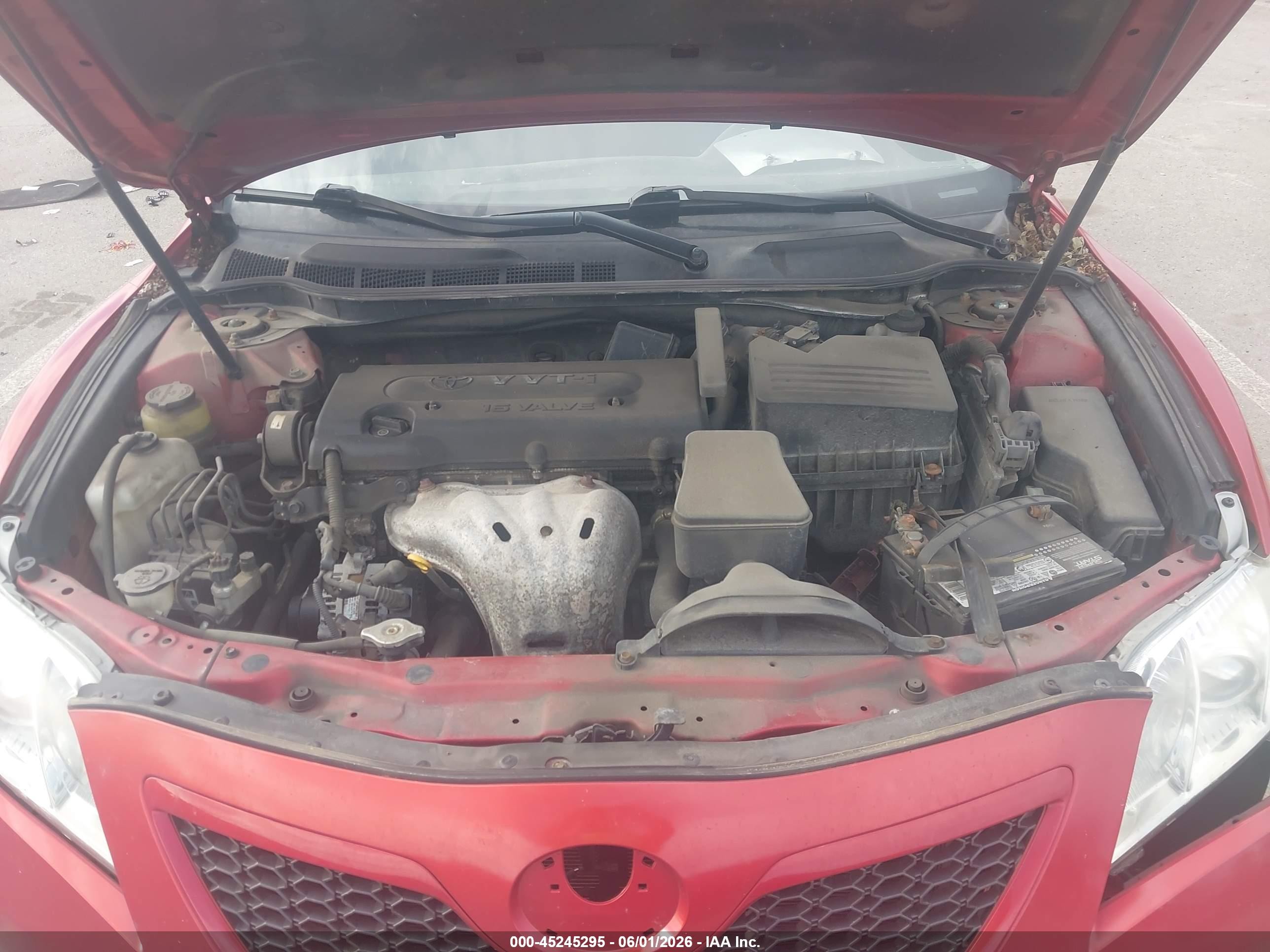 2007 Toyota Camry Se Red vin: 4T1BE46K37U192944