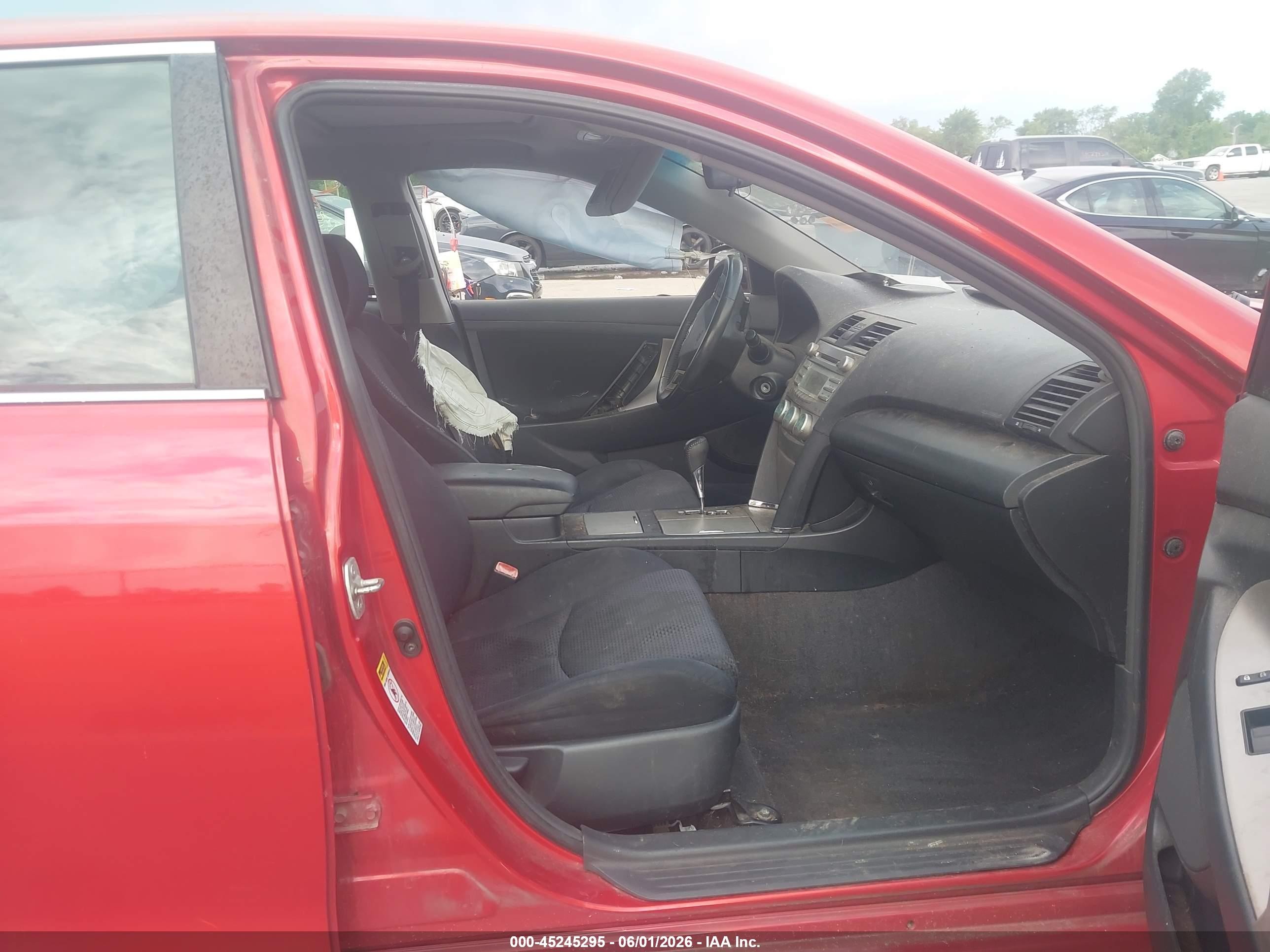 2007 Toyota Camry Se Red vin: 4T1BE46K37U192944