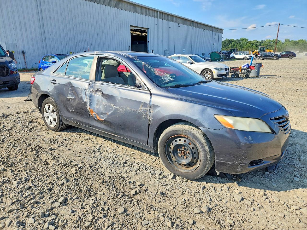 2007 Toyota Camry Le Gray vin: 4T1BE46K37U193964