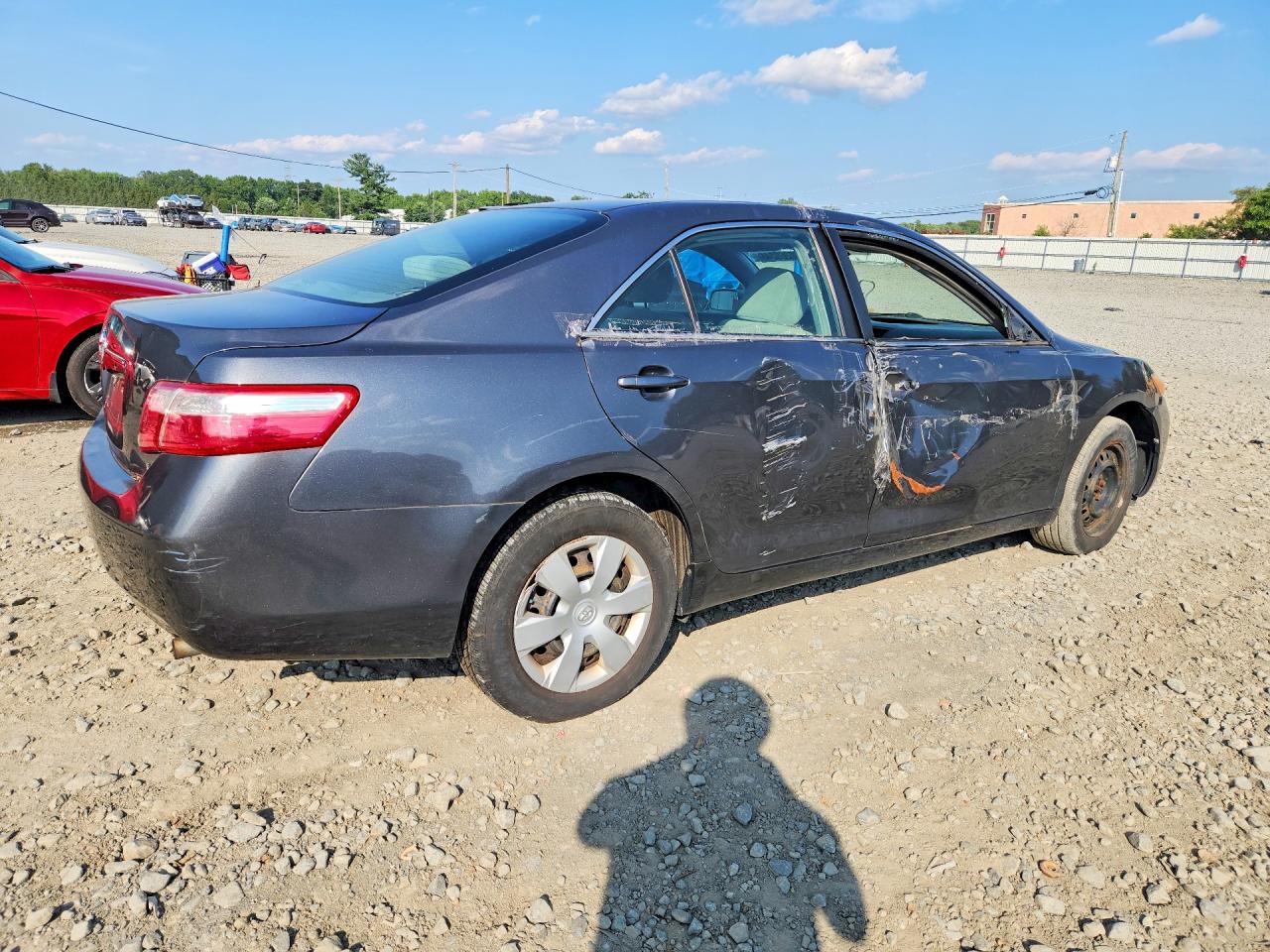 2007 Toyota Camry Le Gray vin: 4T1BE46K37U193964