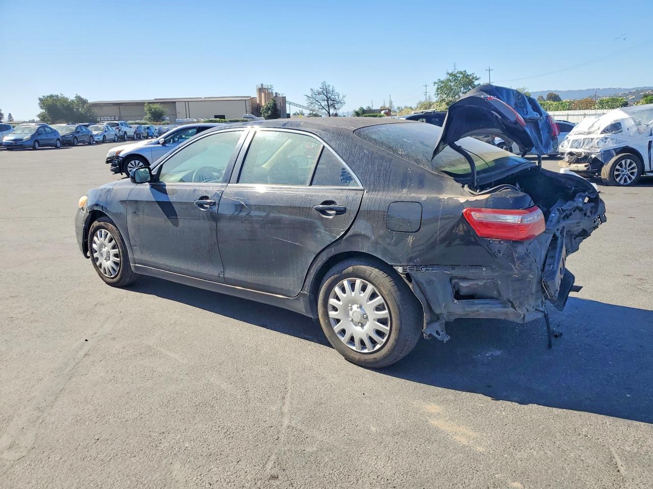 2007 Toyota Camry Le Black vin: 4T1BE46K37U506494