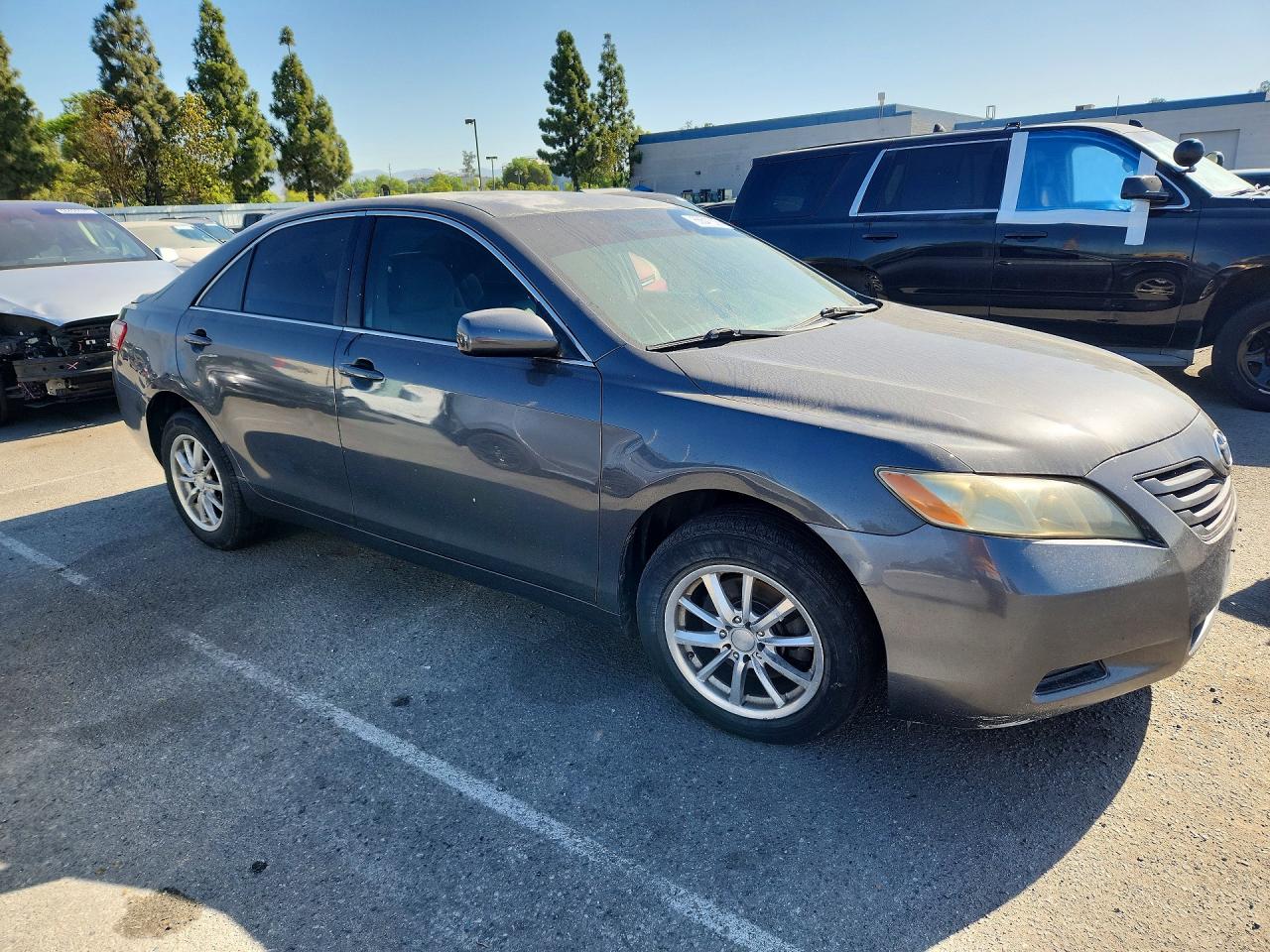 2007 Toyota Camry Le Серый vin: 4T1BE46K37U519911