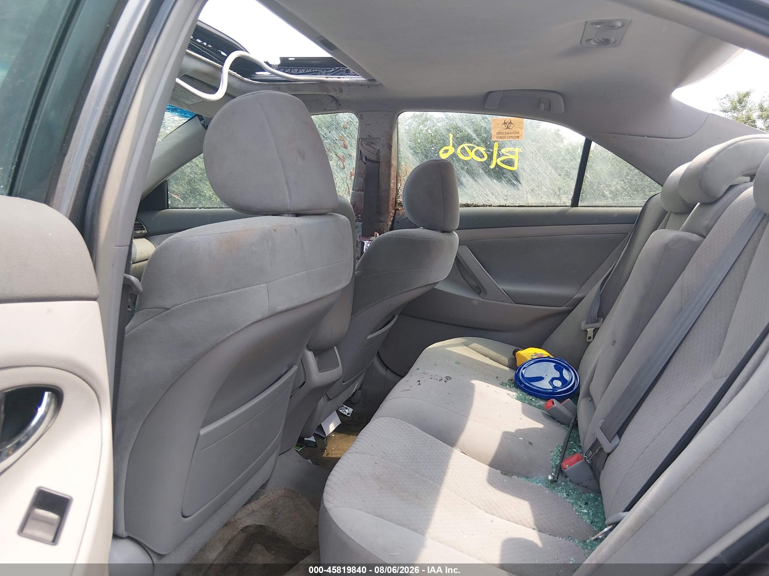 2007 Toyota Camry Le Gray vin: 4T1BE46K37U523196