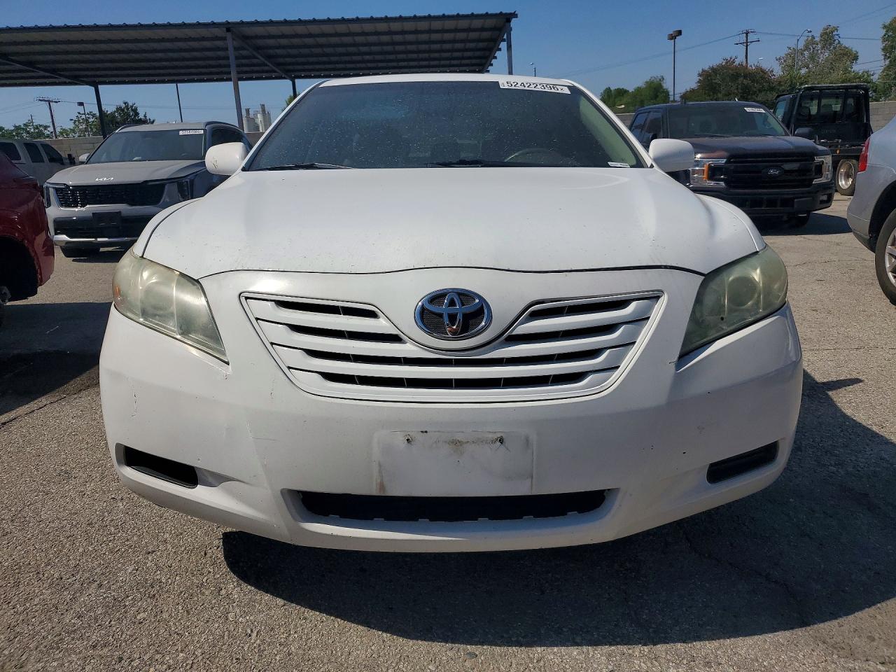 2007 Toyota Camry Le White vin: 4T1BE46K37U525904
