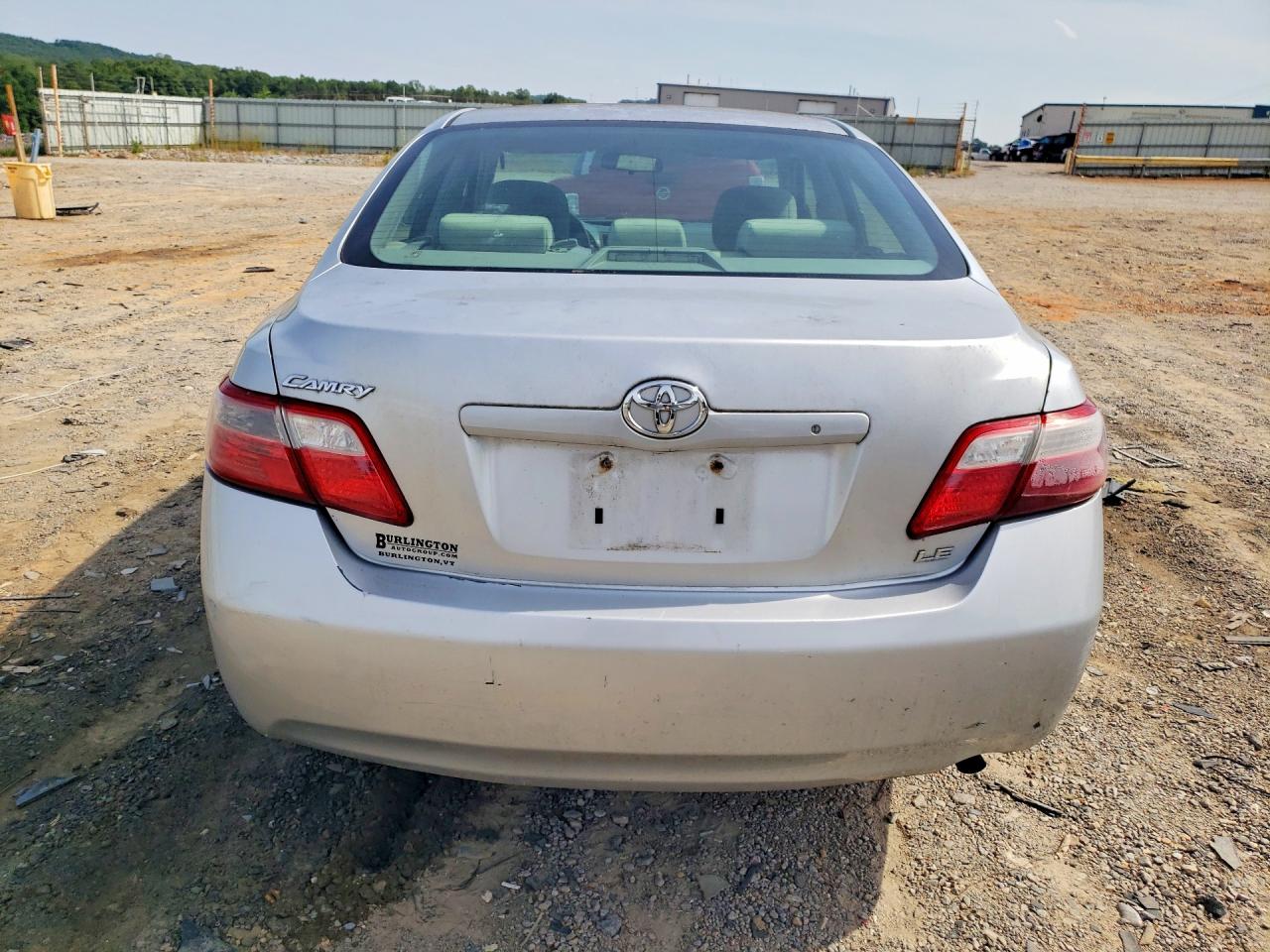 2007 Toyota Camry Le Silver vin: 4T1BE46K37U531105
