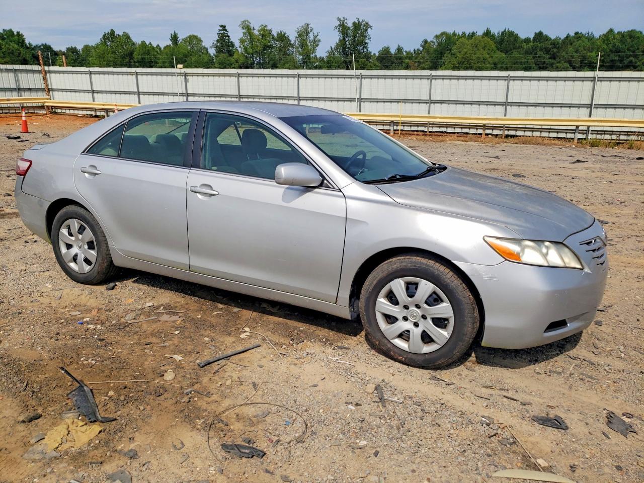 2007 Toyota Camry Le Silver vin: 4T1BE46K37U531105