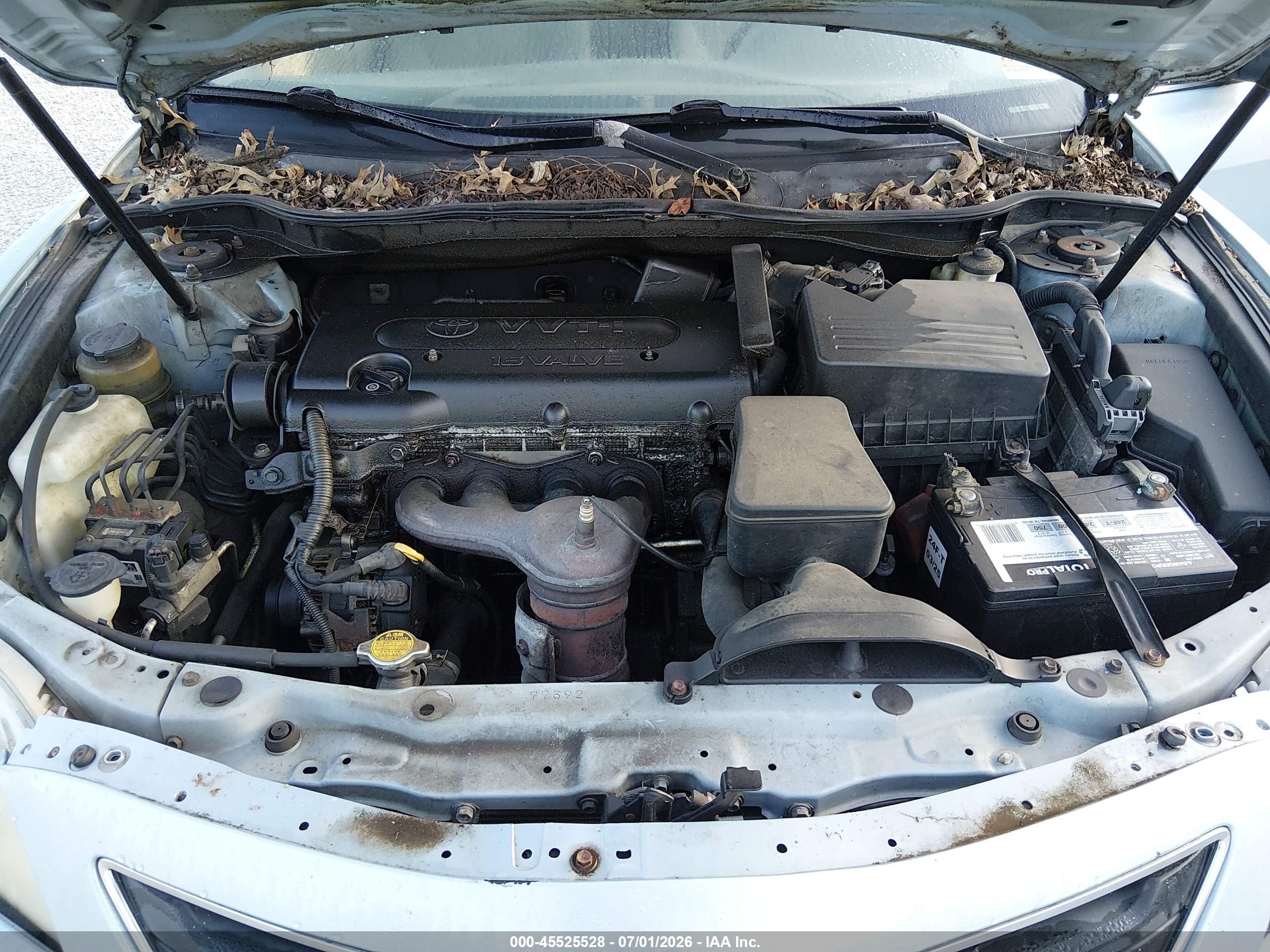 2007 Toyota Camry Xle Blue vin: 4T1BE46K37U539429