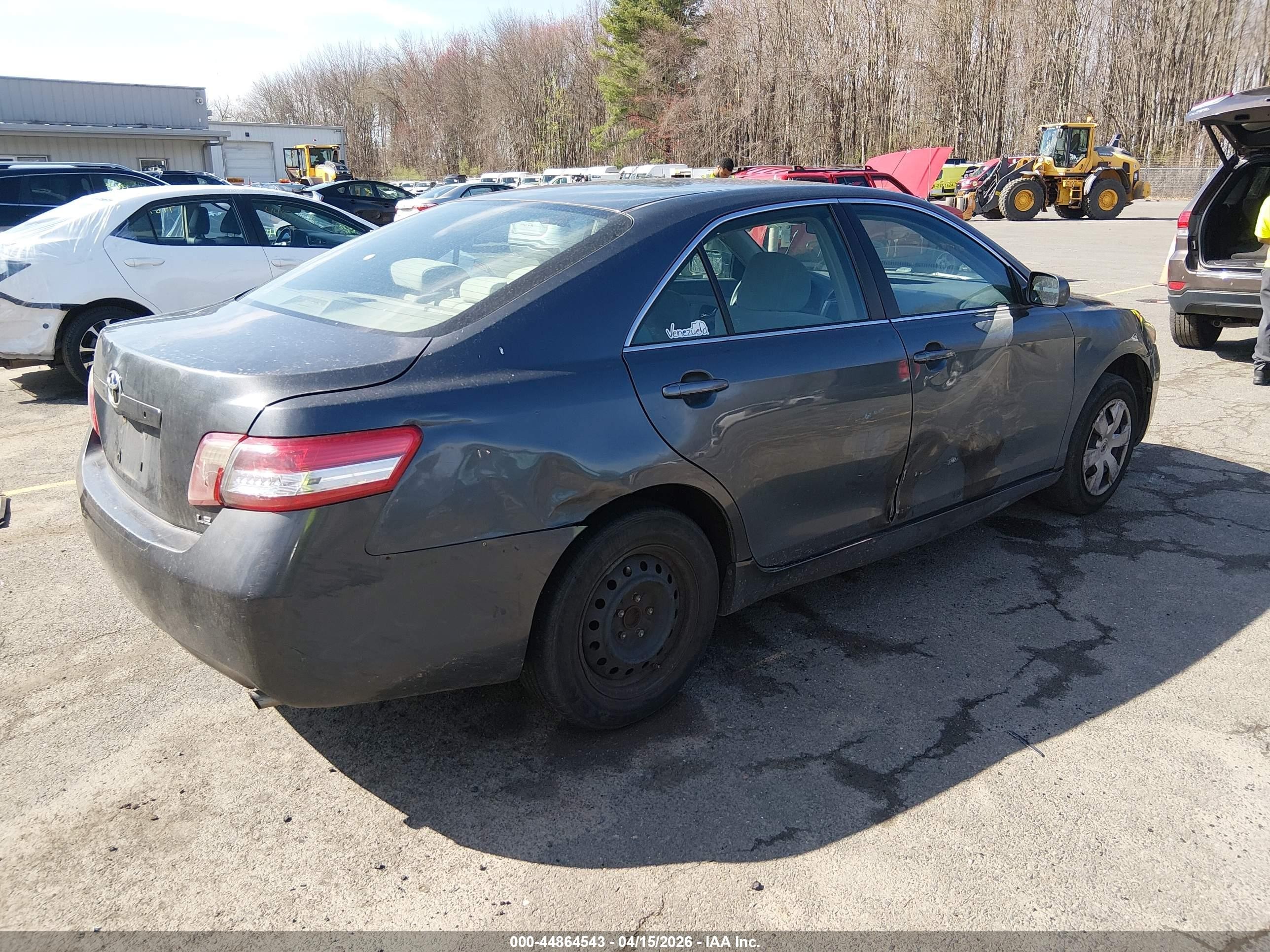 2007 Toyota Camry Le Gray vin: 4T1BE46K37U561723