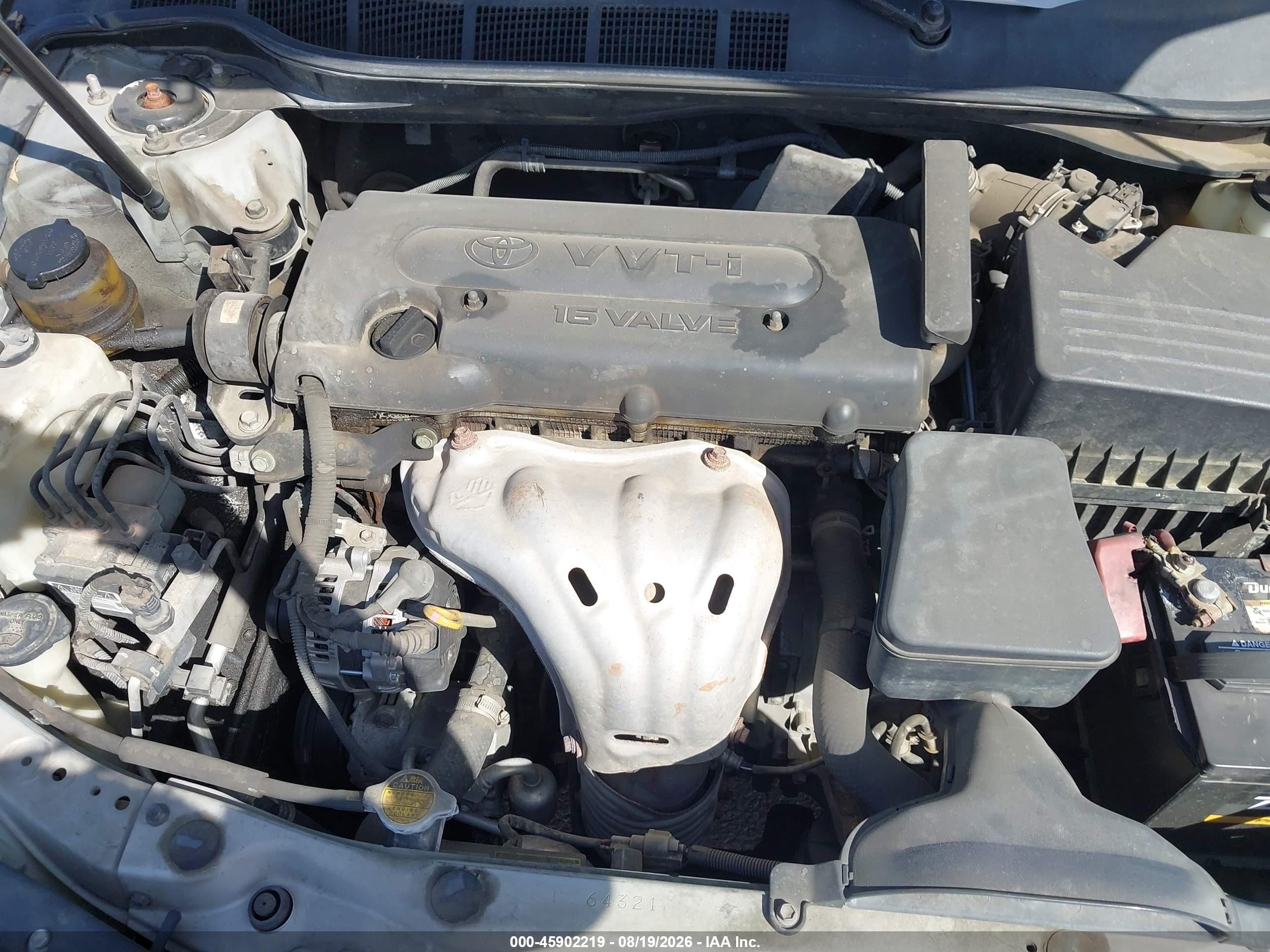 2007 Toyota Camry Le Silver vin: 4T1BE46K37U562614