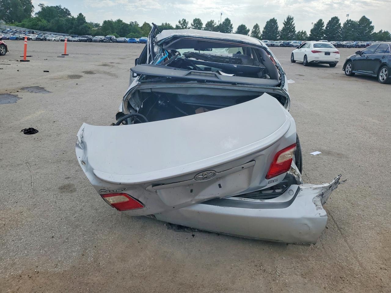 2007 Toyota Camry Se Silver vin: 4T1BE46K37U569482