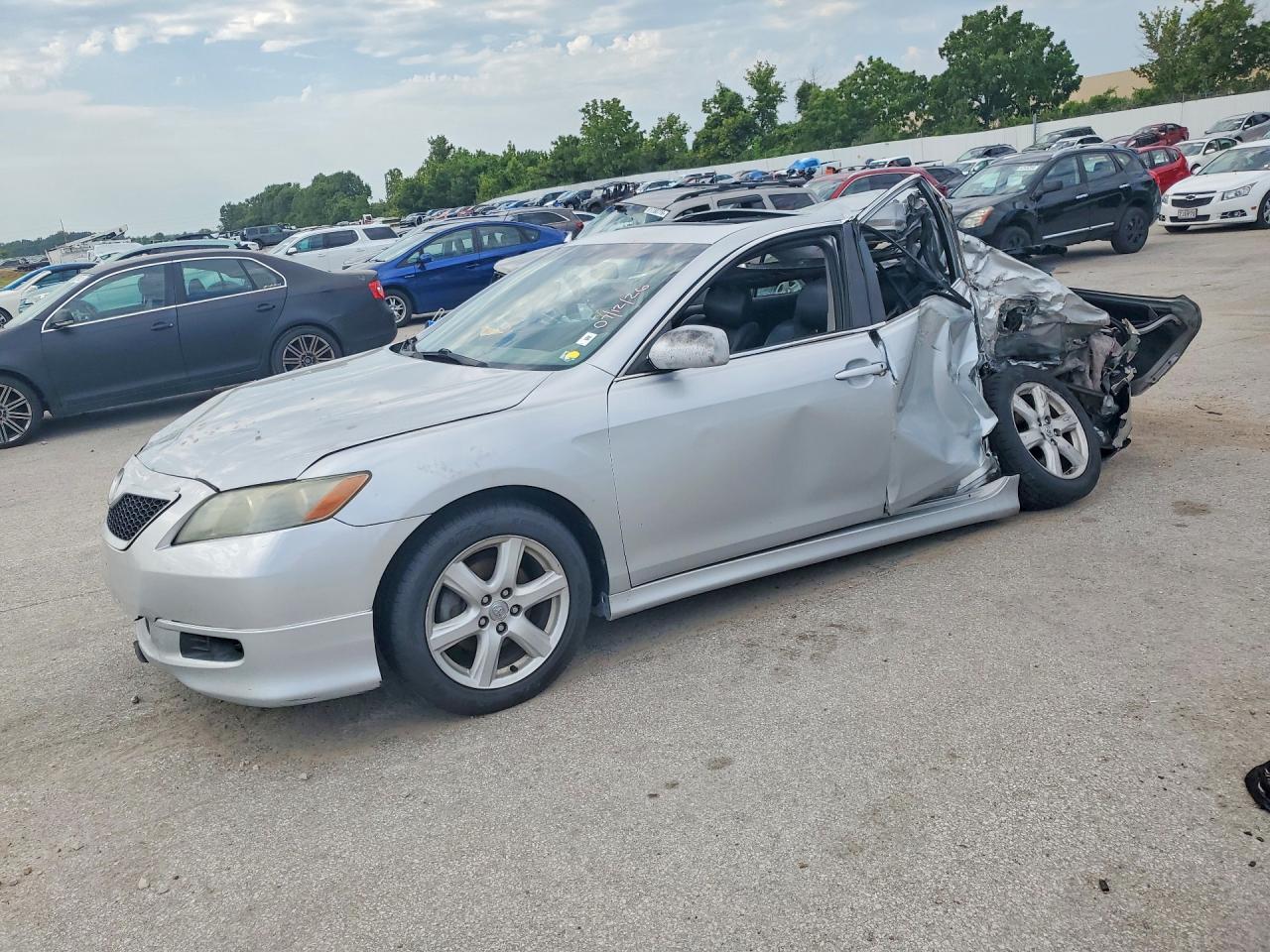2007 Toyota Camry Se Silver vin: 4T1BE46K37U569482