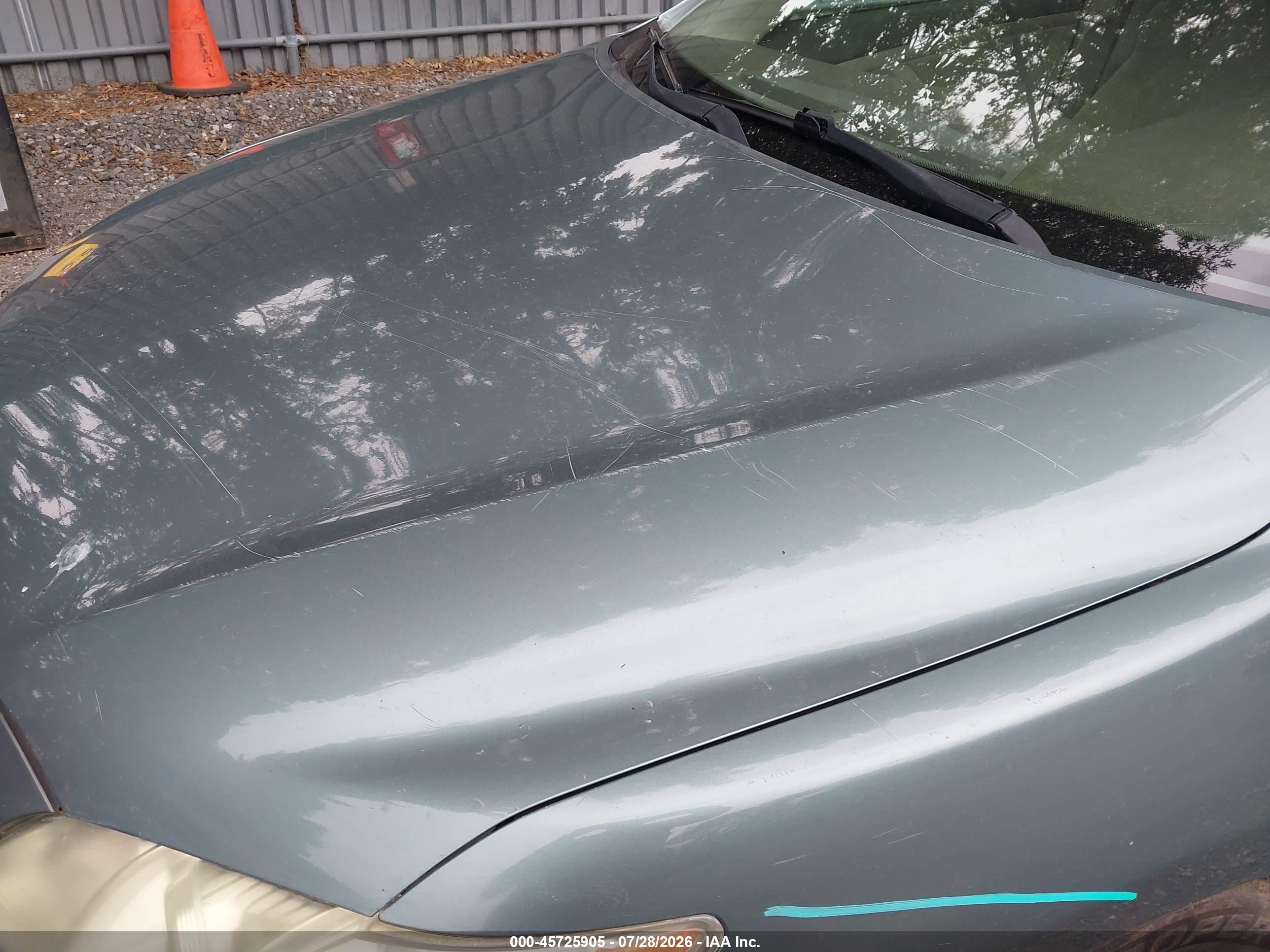 2007 Toyota Camry Le Light Blue vin: 4T1BE46K37U572365