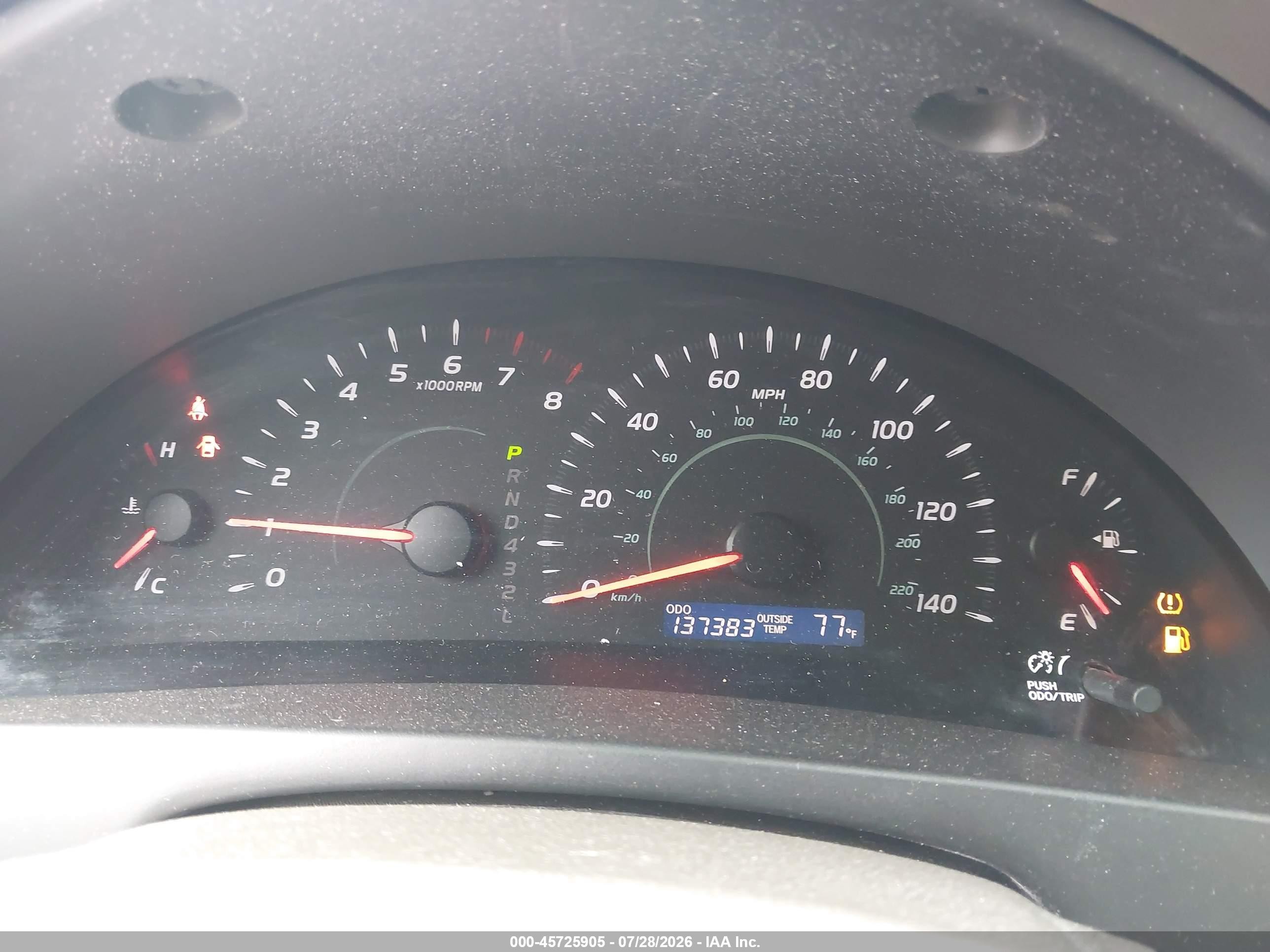 2007 Toyota Camry Le Light Blue vin: 4T1BE46K37U572365