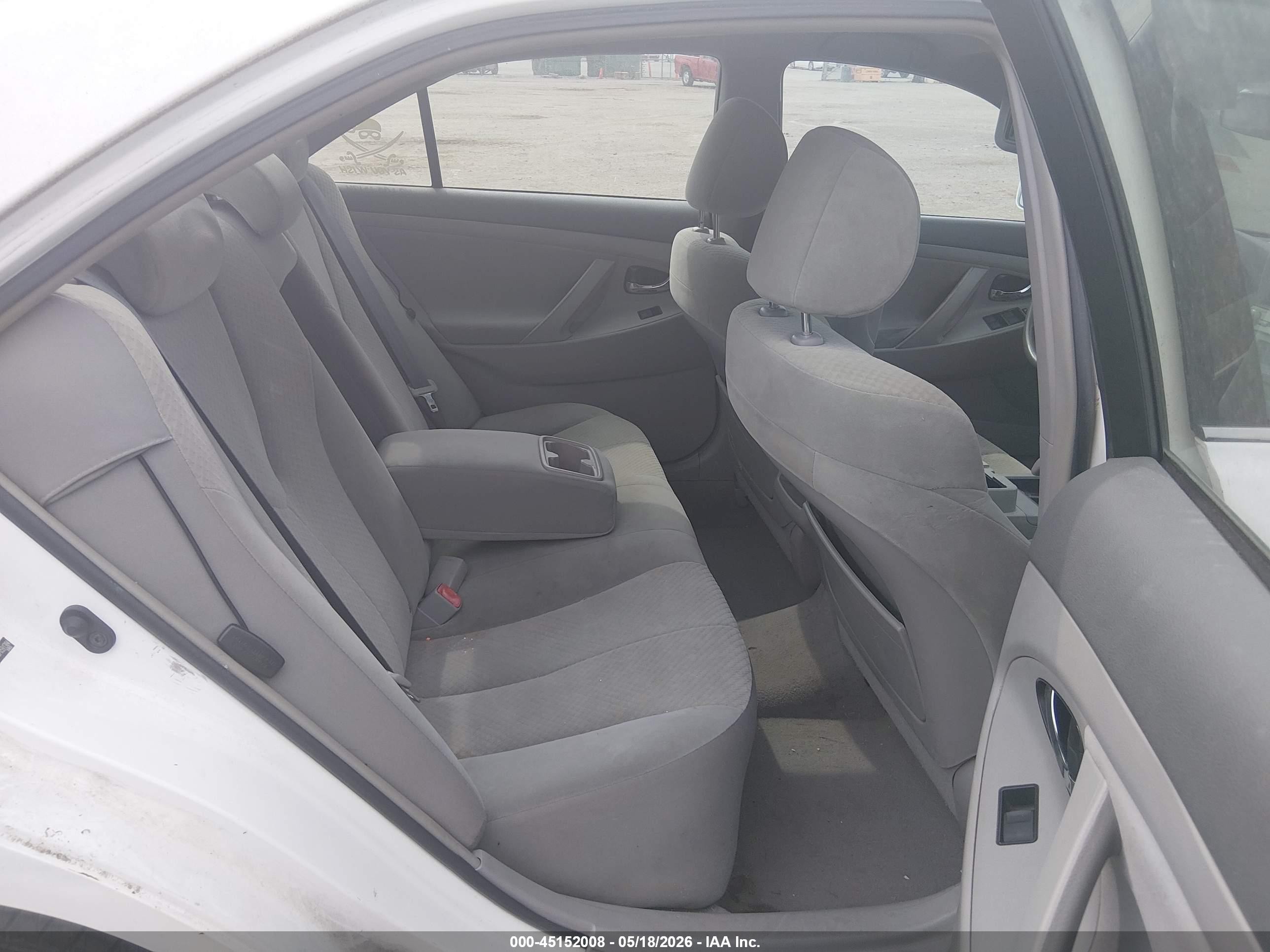 2007 Toyota Camry Le White vin: 4T1BE46K37U591384