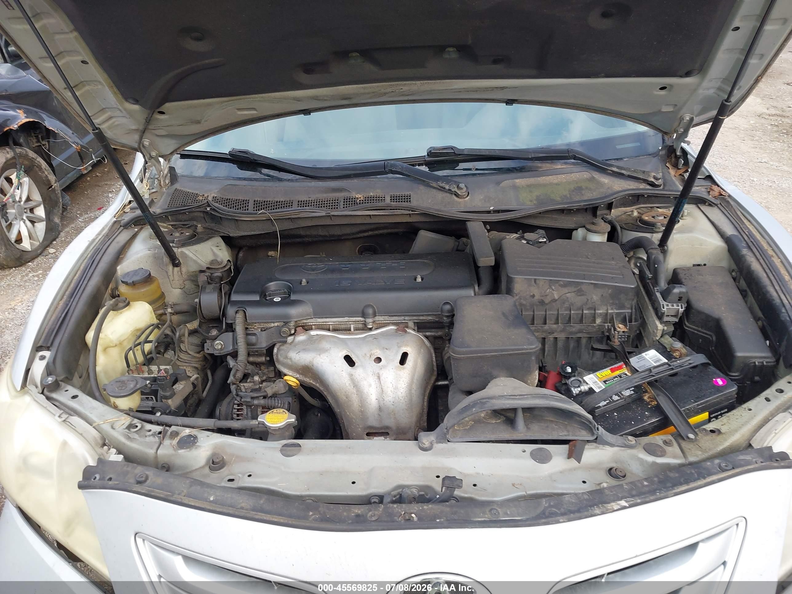 2007 Toyota Camry Le Silver vin: 4T1BE46K37U598836