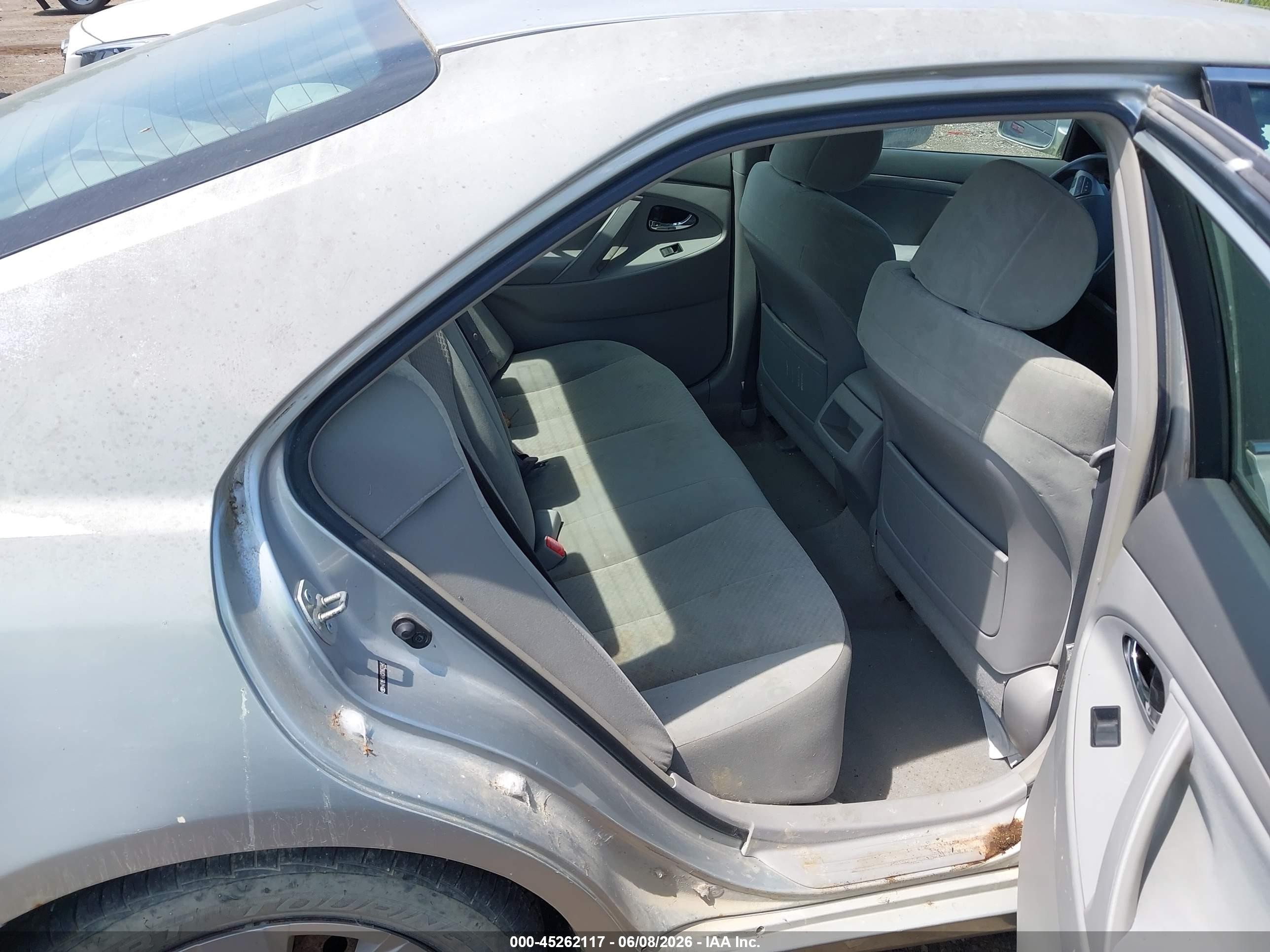 2007 Toyota Camry Le Silver vin: 4T1BE46K37U627445