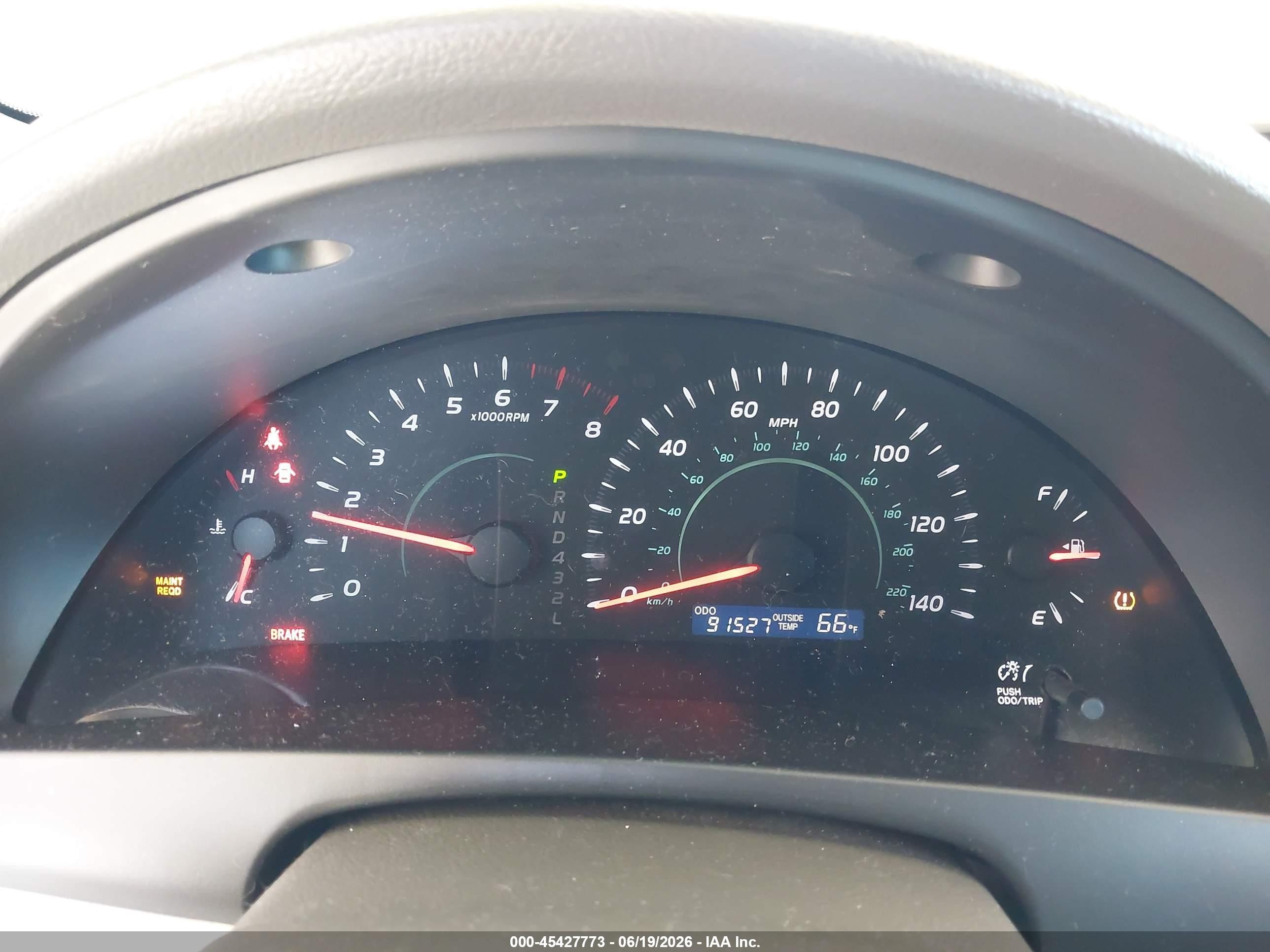 2007 Toyota Camry Le Gold vin: 4T1BE46K37U655052