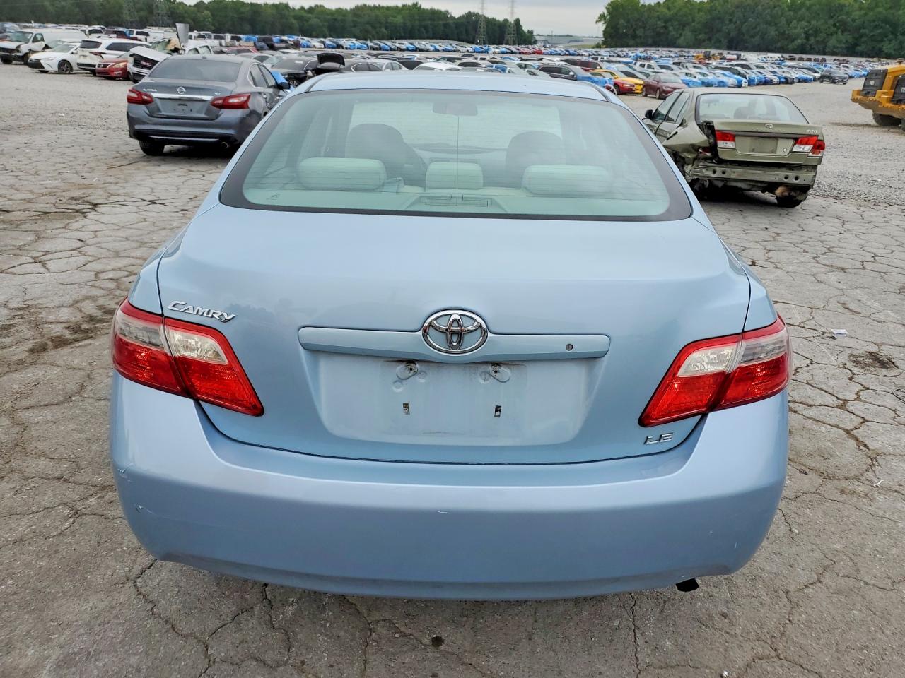 2007 Toyota Camry Le Blue vin: 4T1BE46K37U665001