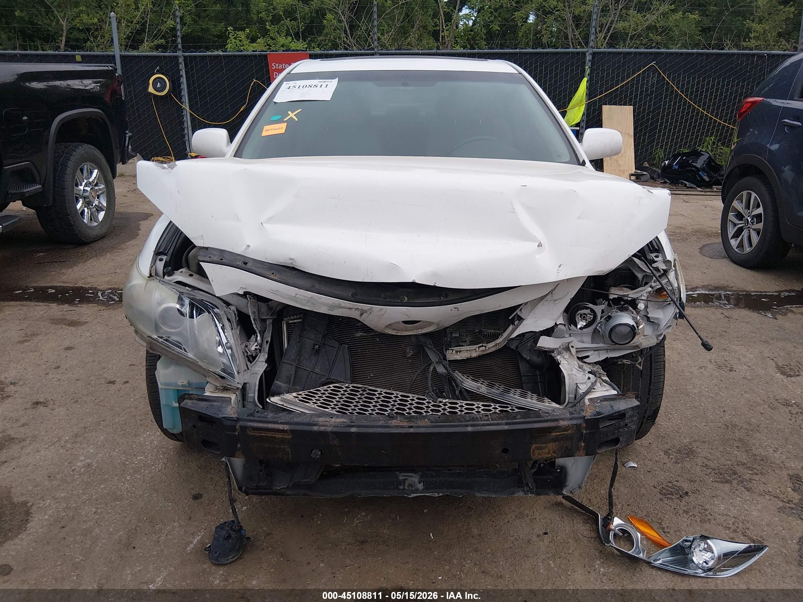 2007 Toyota Camry Se White vin: 4T1BE46K37U666066