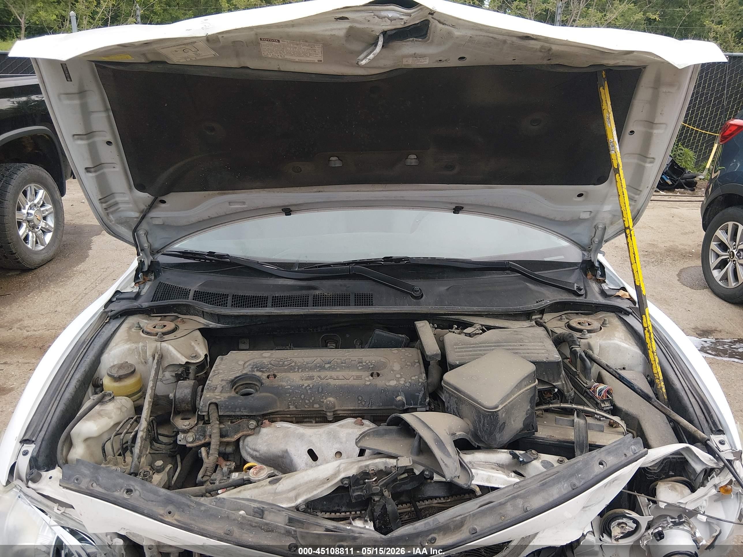 2007 Toyota Camry Se White vin: 4T1BE46K37U666066