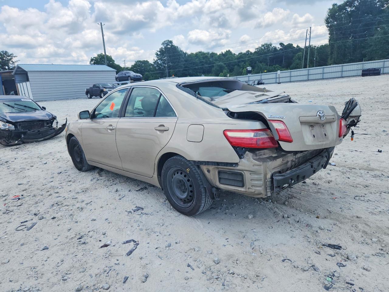 2007 Toyota Camry Le Silver vin: 4T1BE46K37U701785