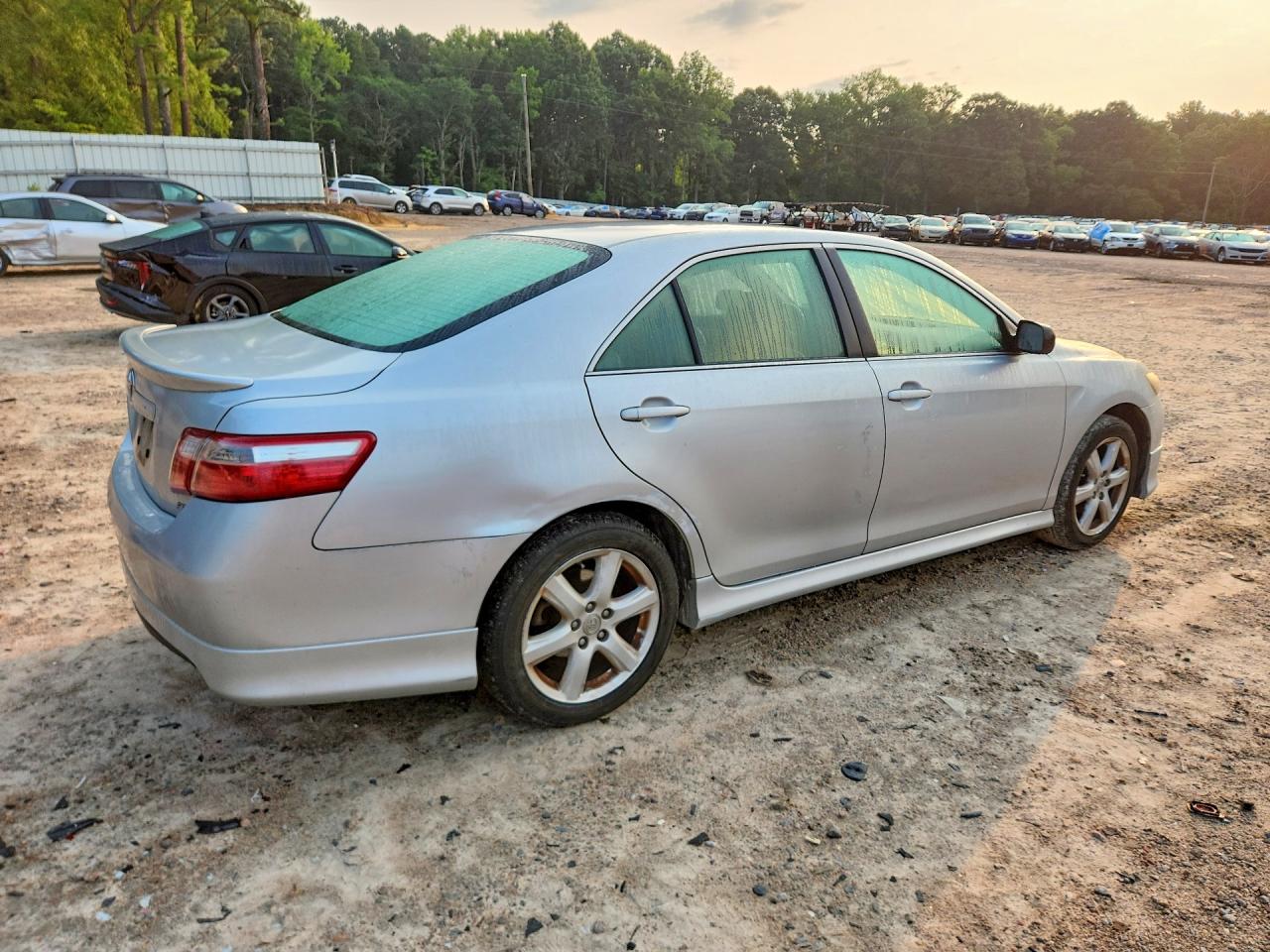 2007 Toyota Camry Ce Silver vin: 4T1BE46K37U702029