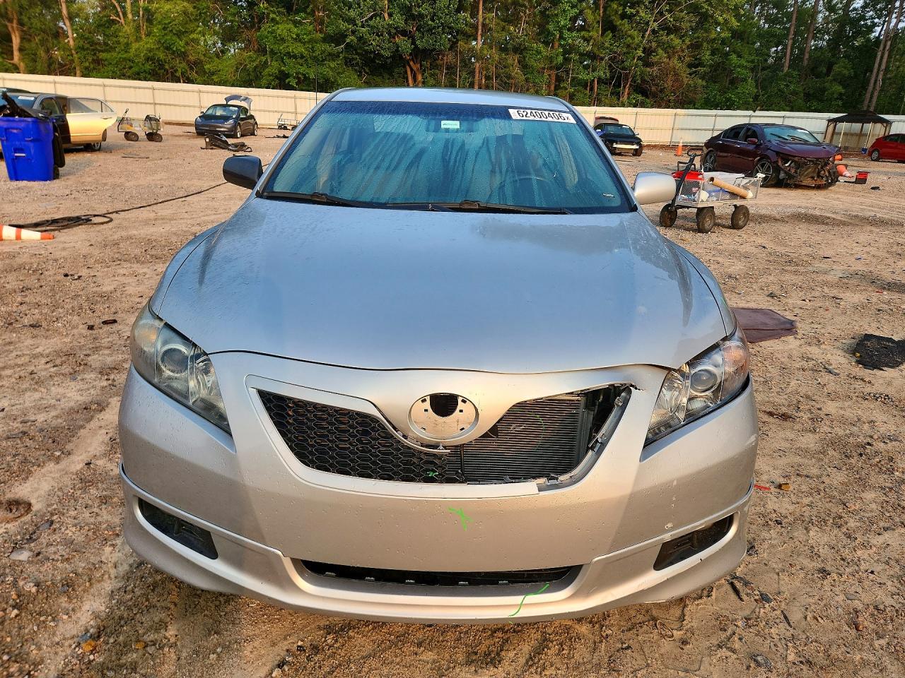 2007 Toyota Camry Ce Silver vin: 4T1BE46K37U702029