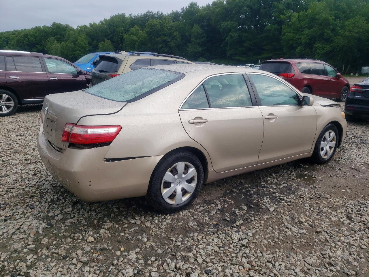 2007 Toyota Camry Le Brown vin: 4T1BE46K37U715976