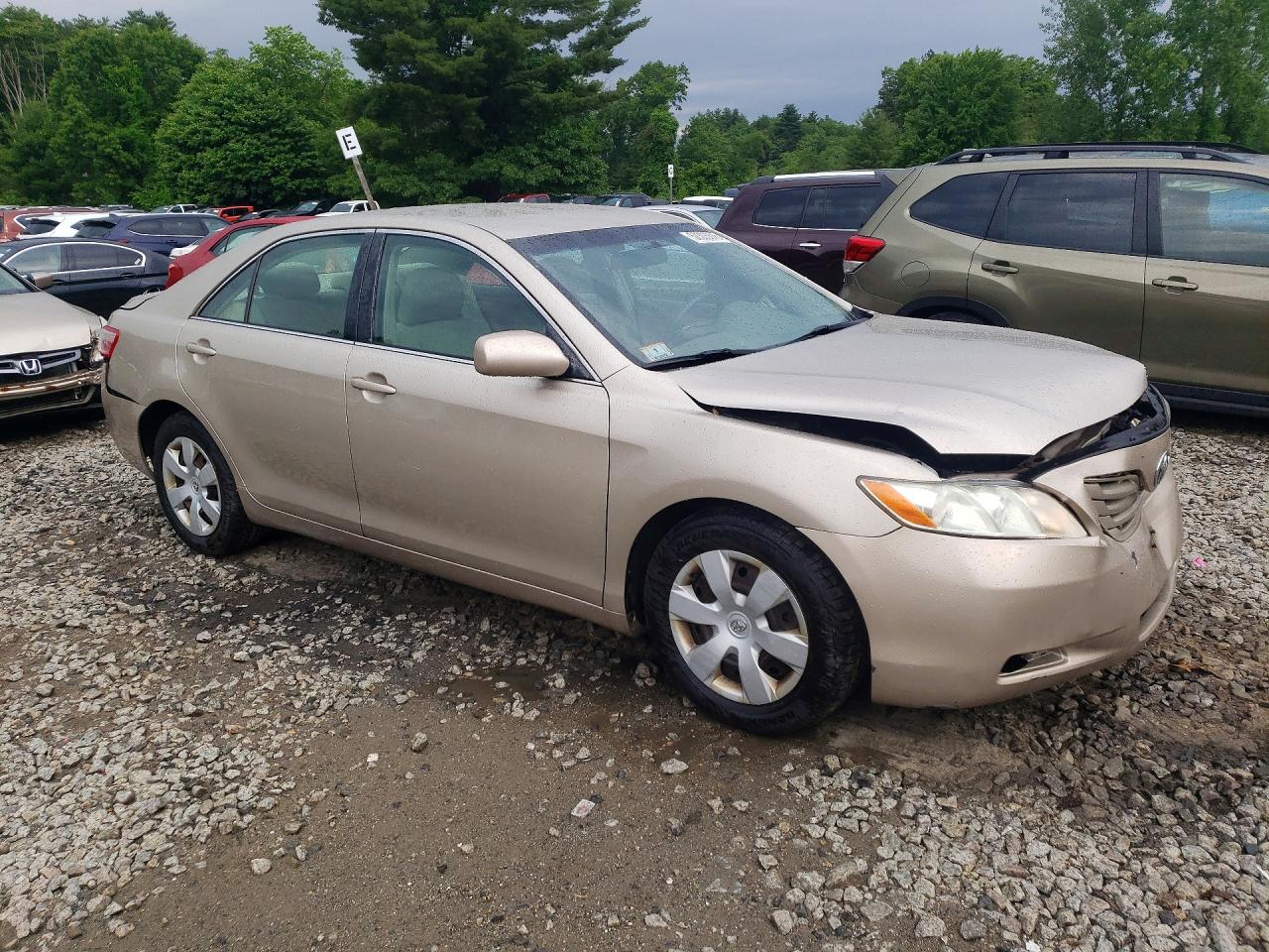 2007 Toyota Camry Le Brown vin: 4T1BE46K37U715976