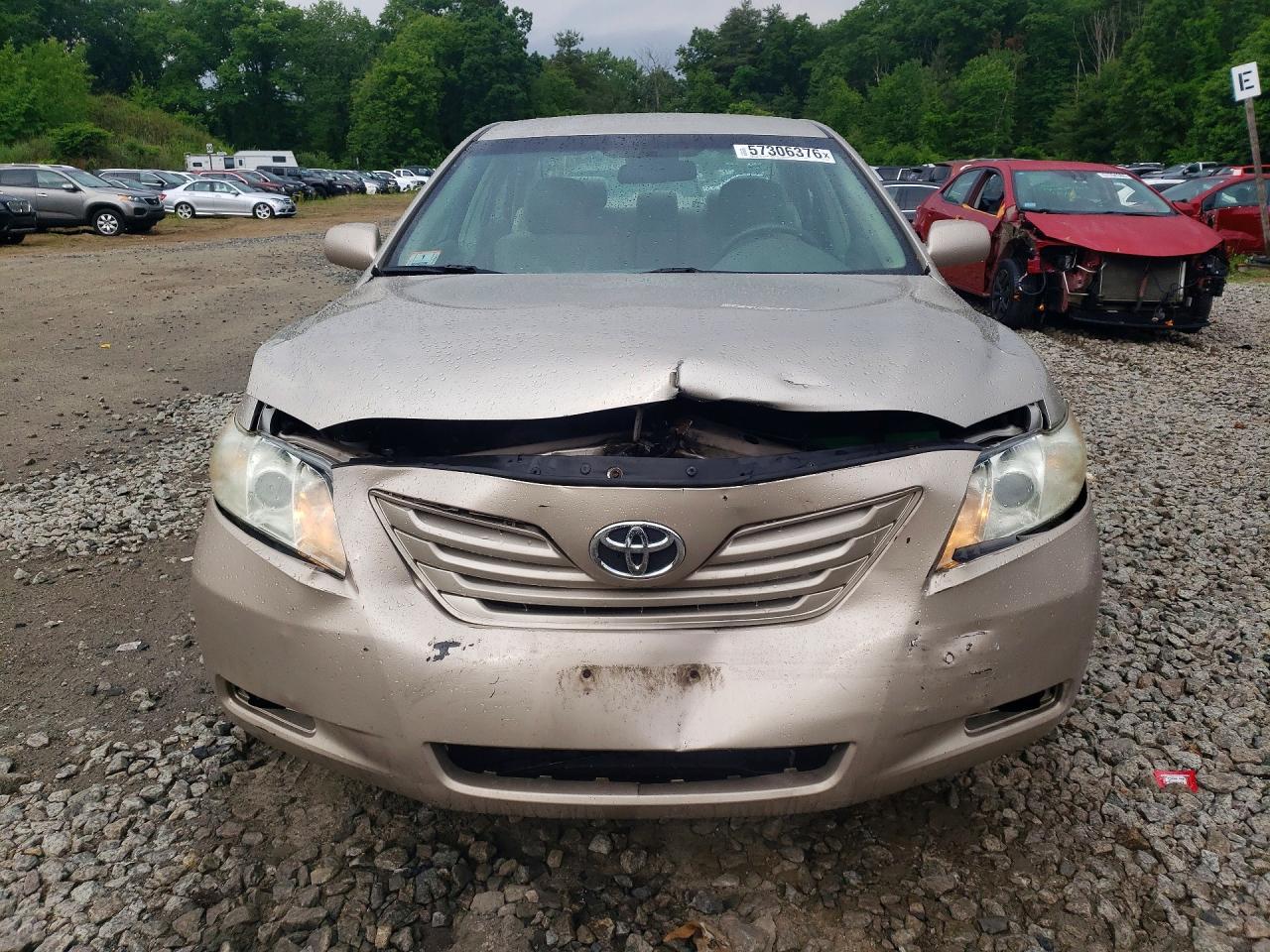 2007 Toyota Camry Le Brown vin: 4T1BE46K37U715976