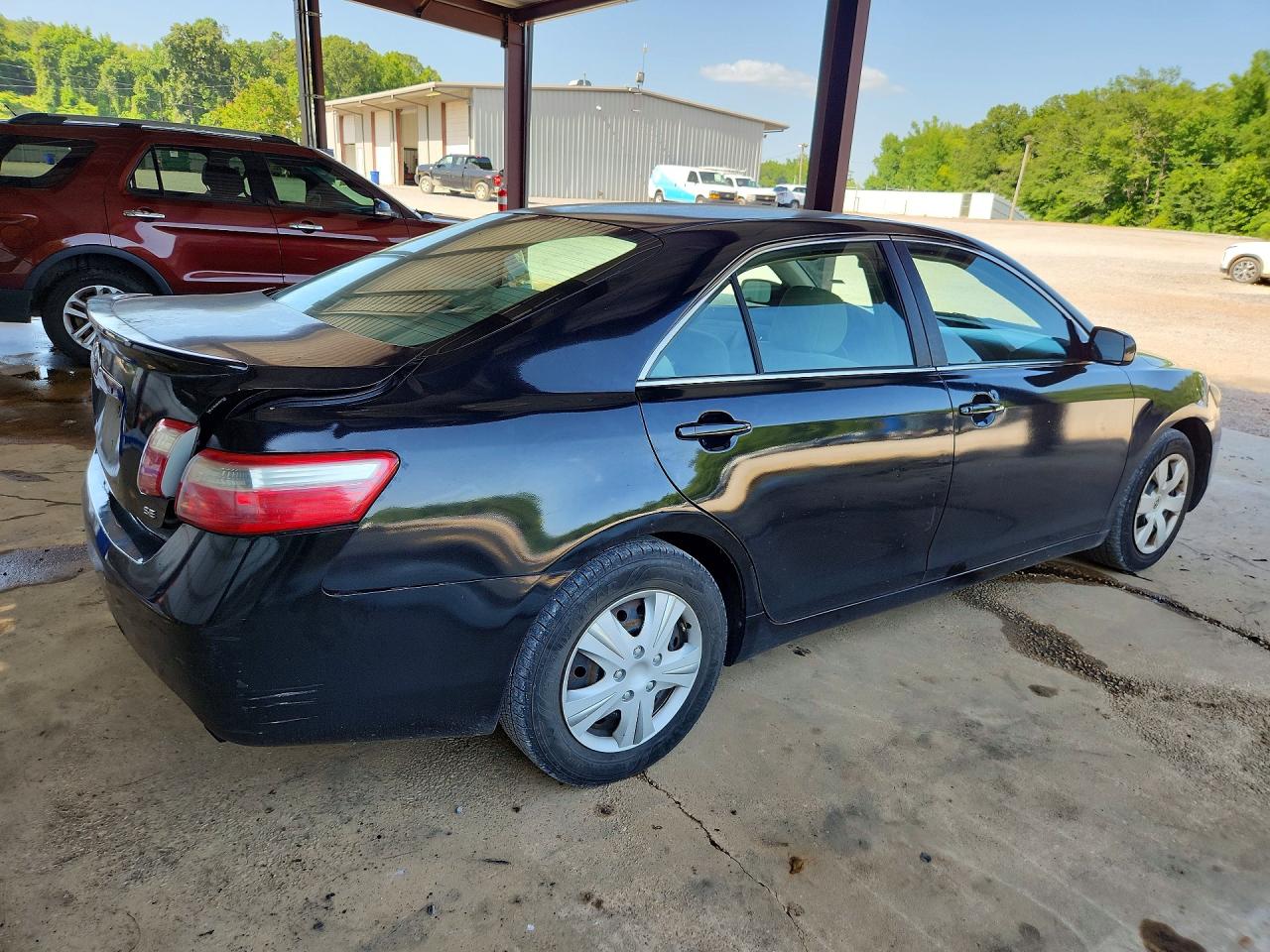 2007 Toyota Camry Le Black vin: 4T1BE46K37U716481
