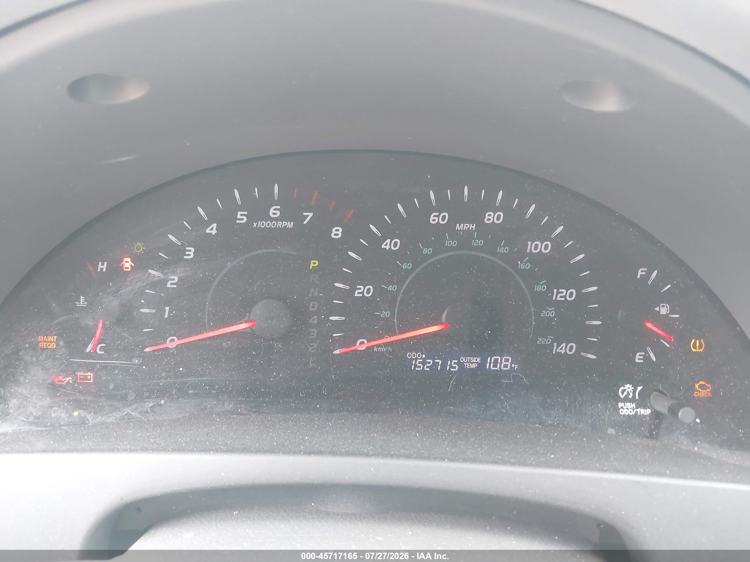 2007 Toyota Camry Le Blue vin: 4T1BE46K37U718117
