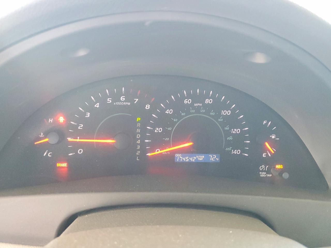 2007 Toyota Camry Le Charcoal vin: 4T1BE46K37U721132