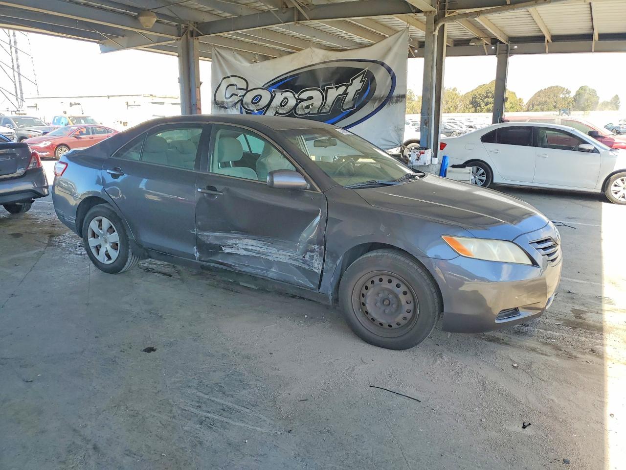 2007 Toyota Camry Le Charcoal vin: 4T1BE46K37U721132