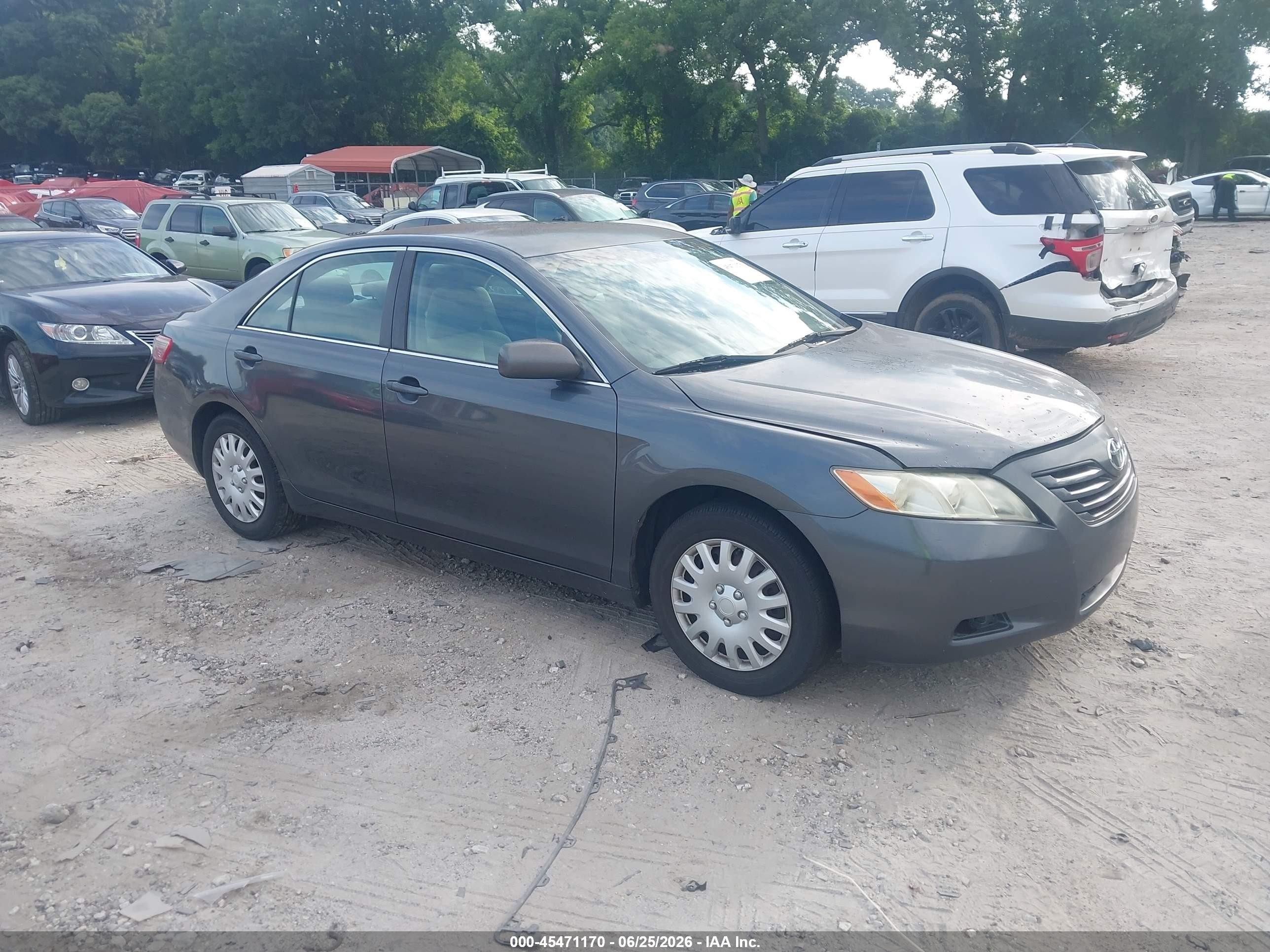 2008 Toyota Camry Le Blue vin: 4T1BE46K38U201501