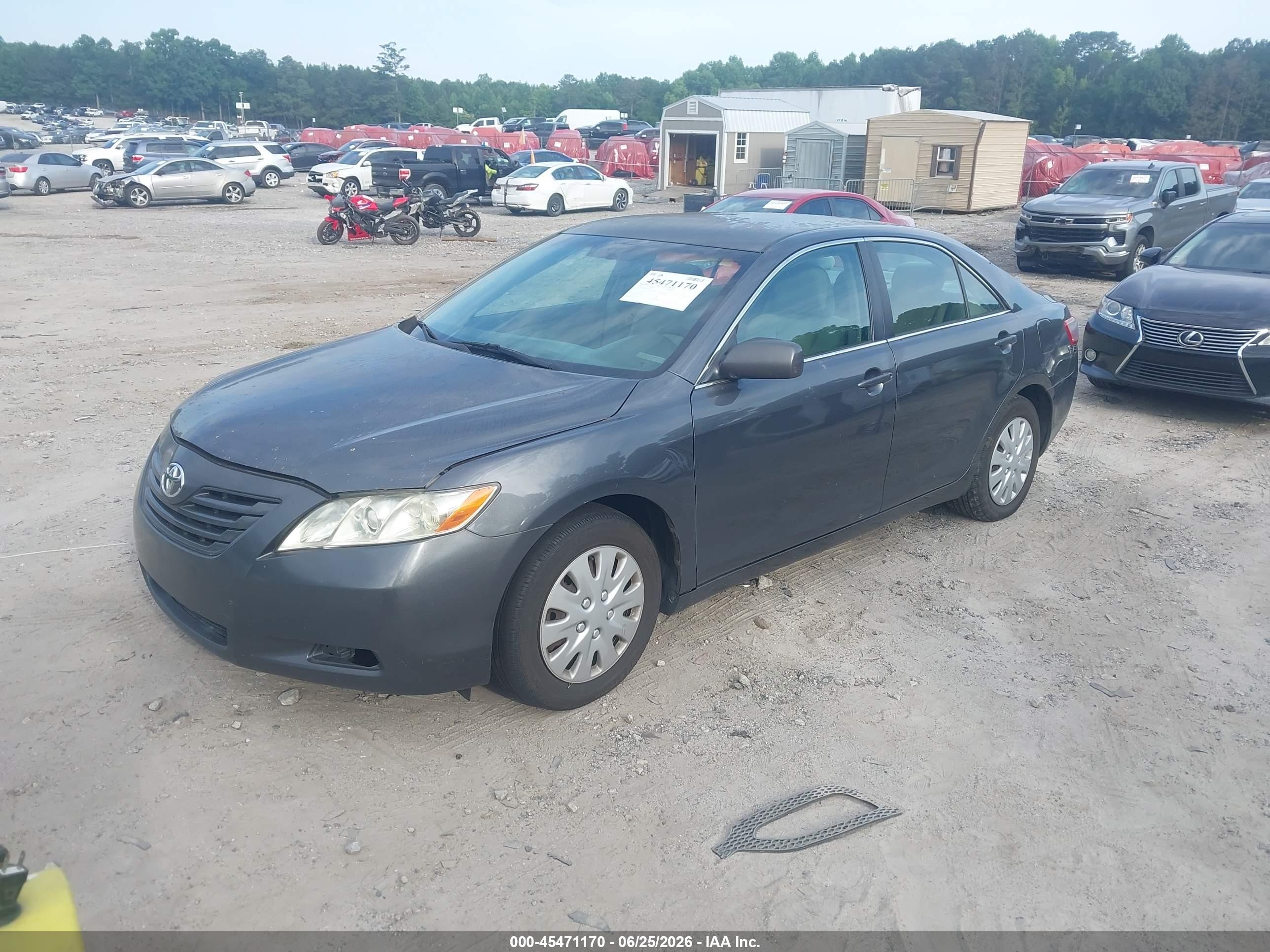 2008 Toyota Camry Le Blue vin: 4T1BE46K38U201501