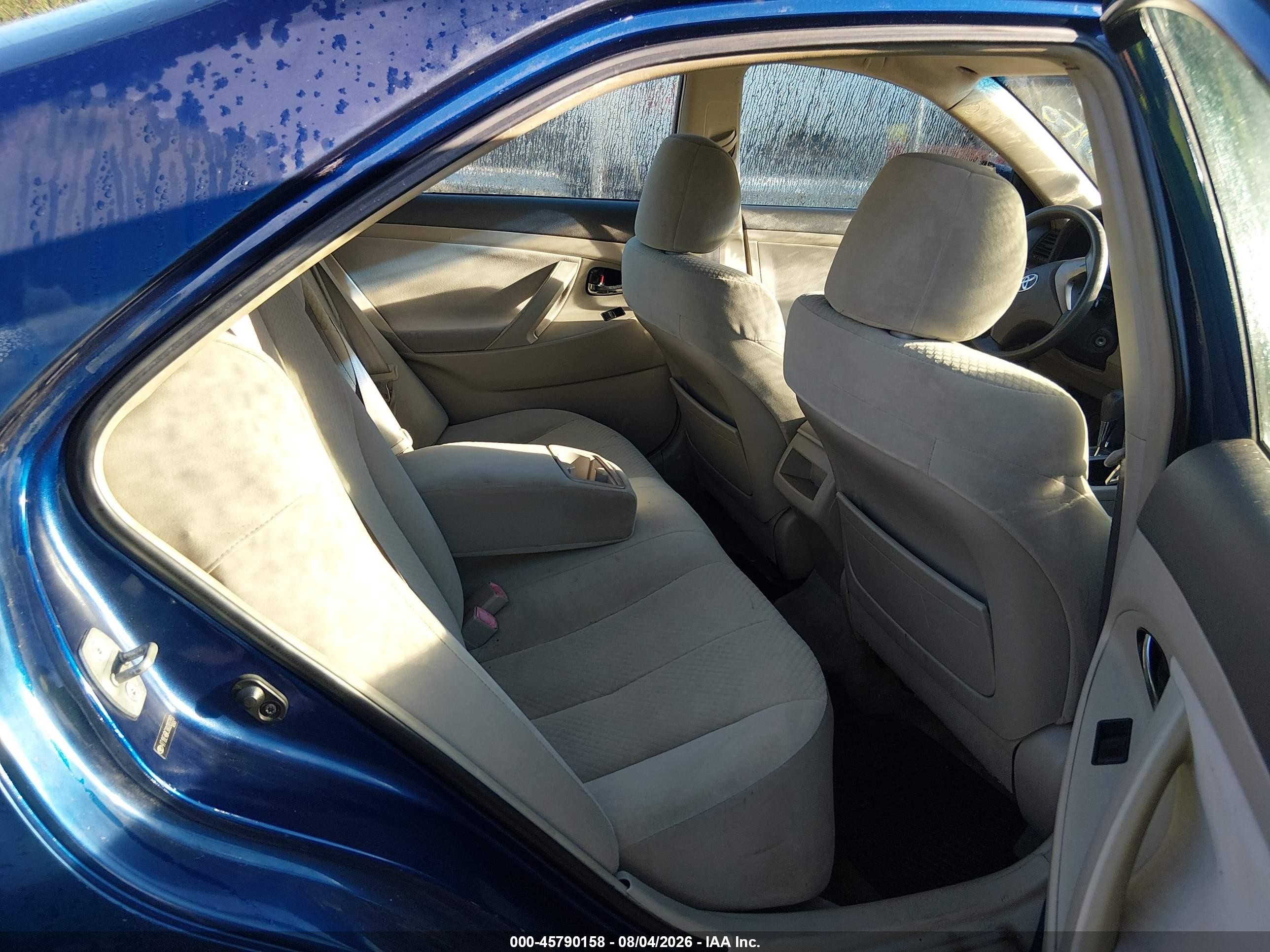 2008 Toyota Camry Le Blue vin: 4T1BE46K38U203393