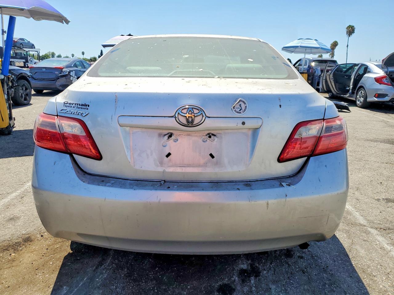 2008 Toyota Camry Base Серый vin: 4T1BE46K38U238743