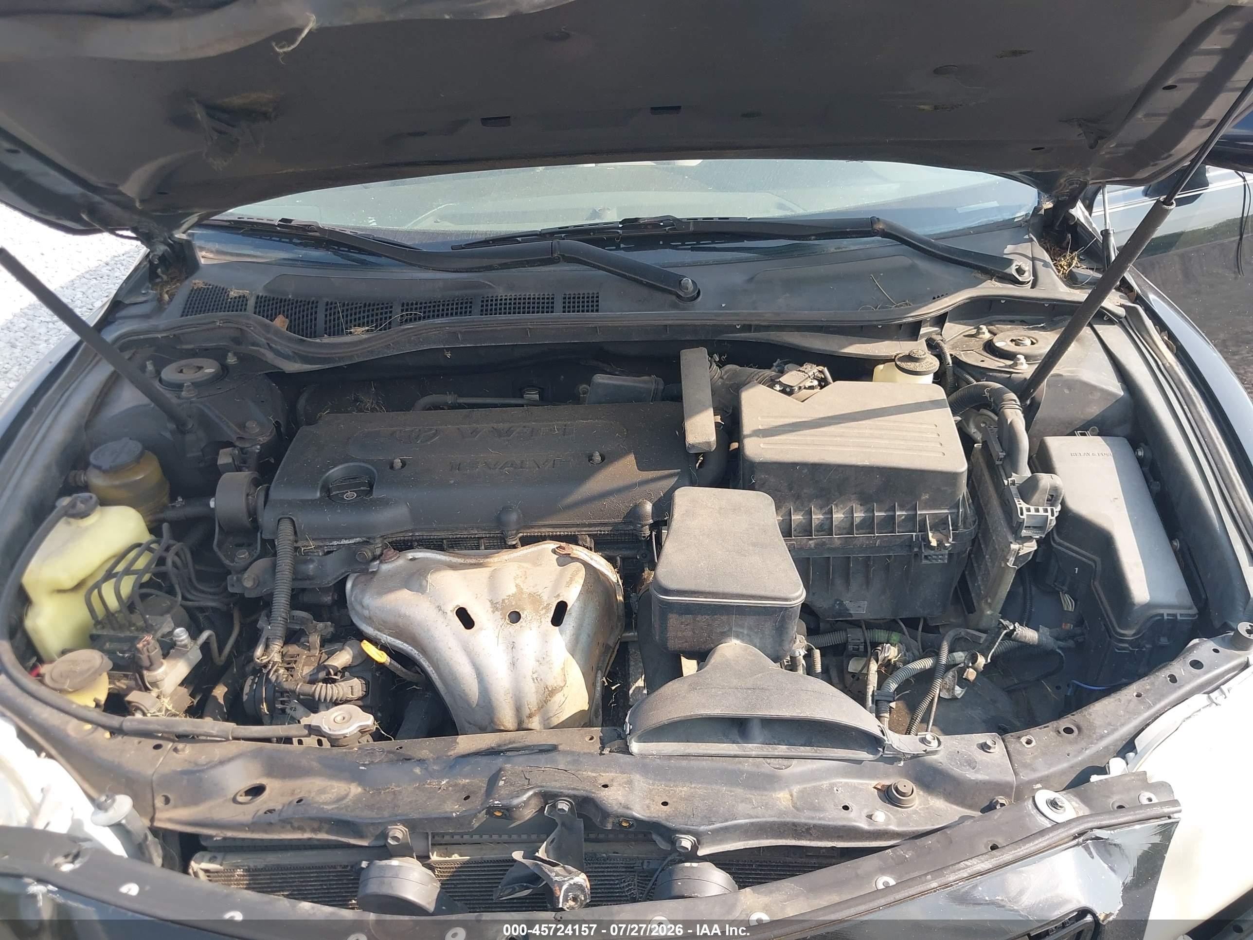 2008 Toyota Camry Ce/le/xle/se Черный vin: 4T1BE46K38U249113