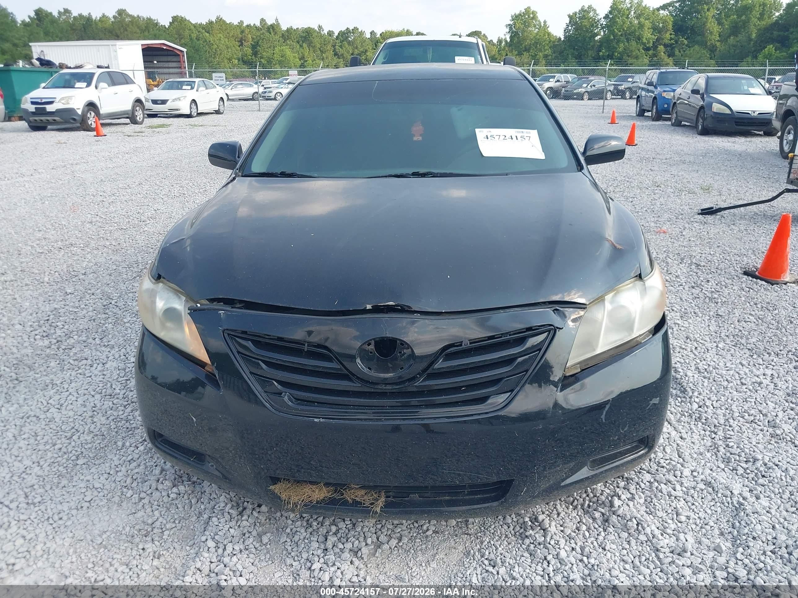 2008 Toyota Camry Ce/le/xle/se Черный vin: 4T1BE46K38U249113
