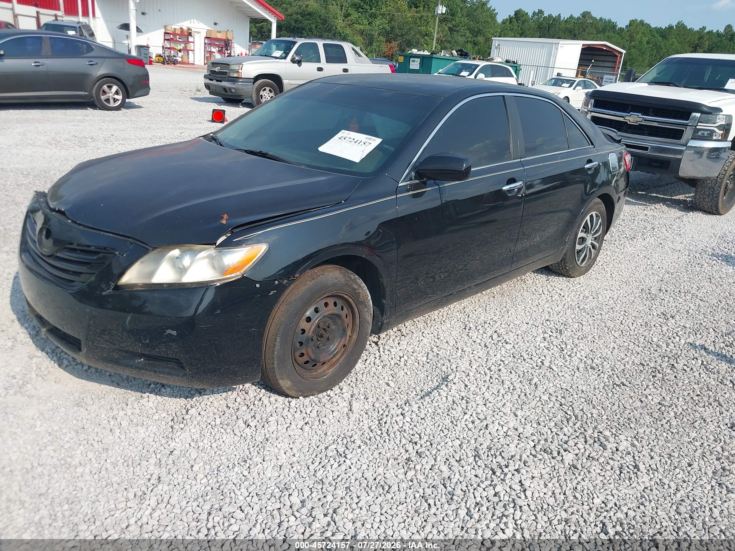 2008 Toyota Camry Ce/le/xle/se Черный vin: 4T1BE46K38U249113