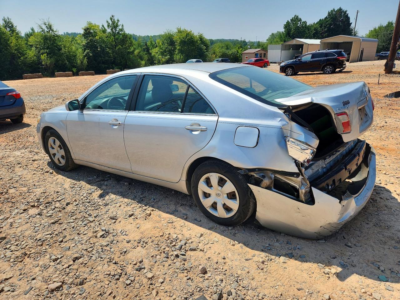 2008 Toyota Camry Le Silver vin: 4T1BE46K38U257681