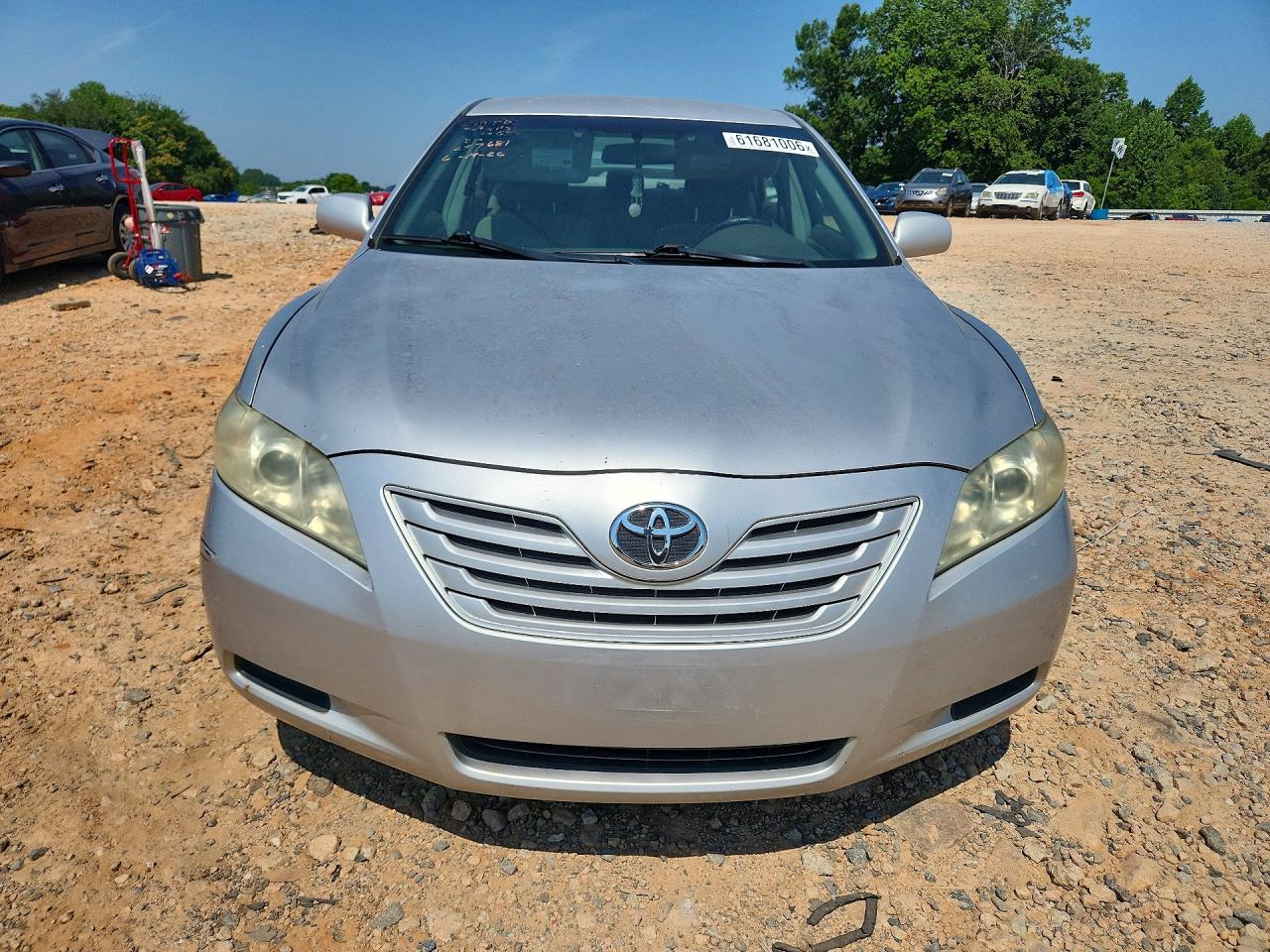 2008 Toyota Camry Le Silver vin: 4T1BE46K38U257681