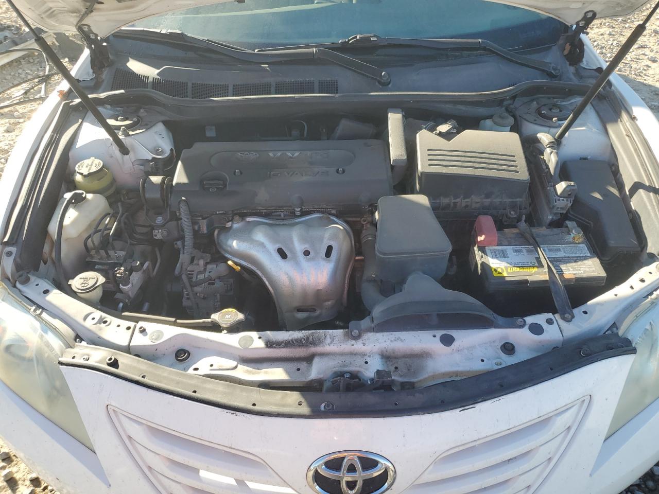 2008 Toyota Camry Ce White vin: 4T1BE46K38U730835