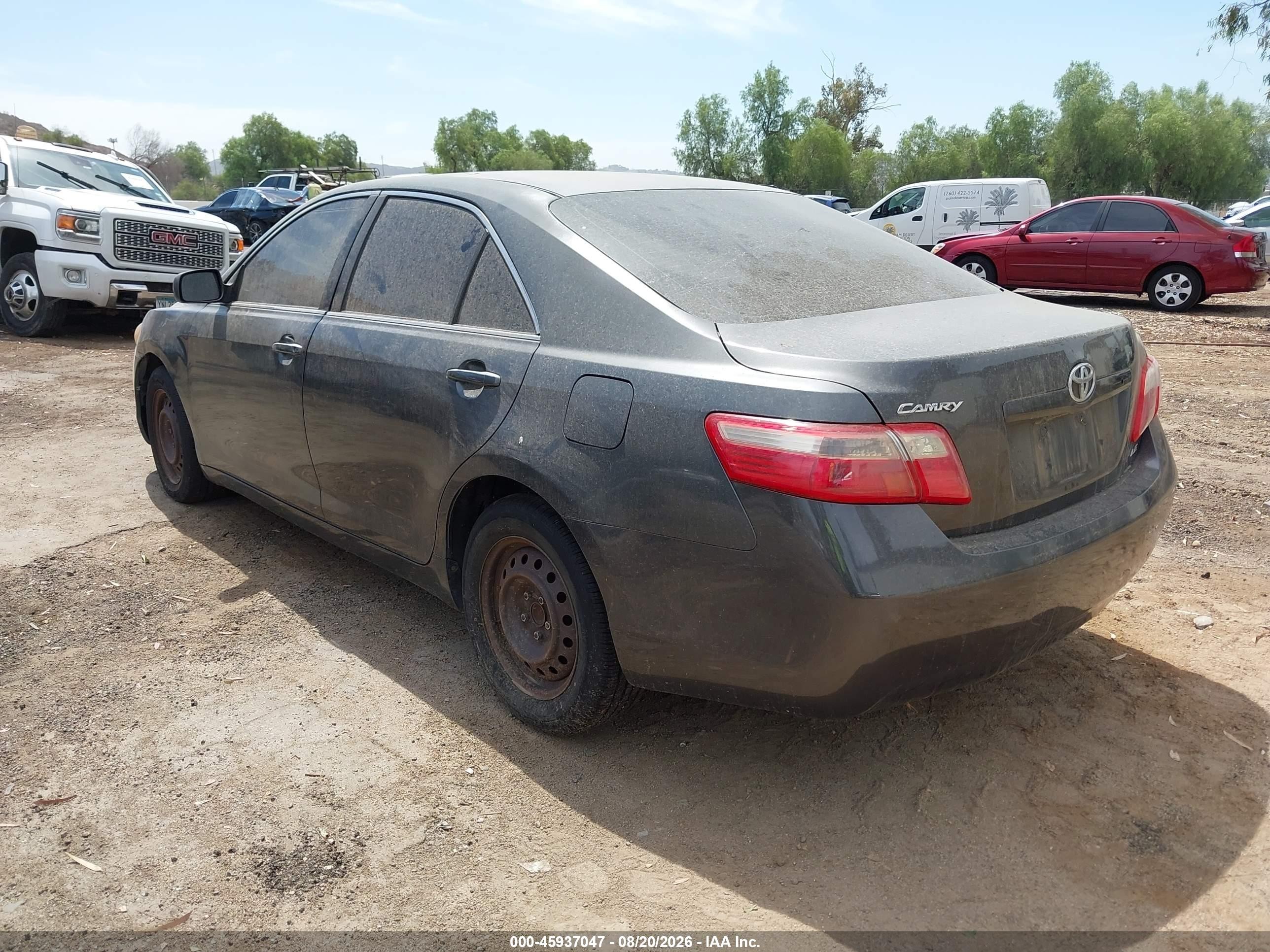 2008 Toyota Camry Le Gray vin: 4T1BE46K38U736330